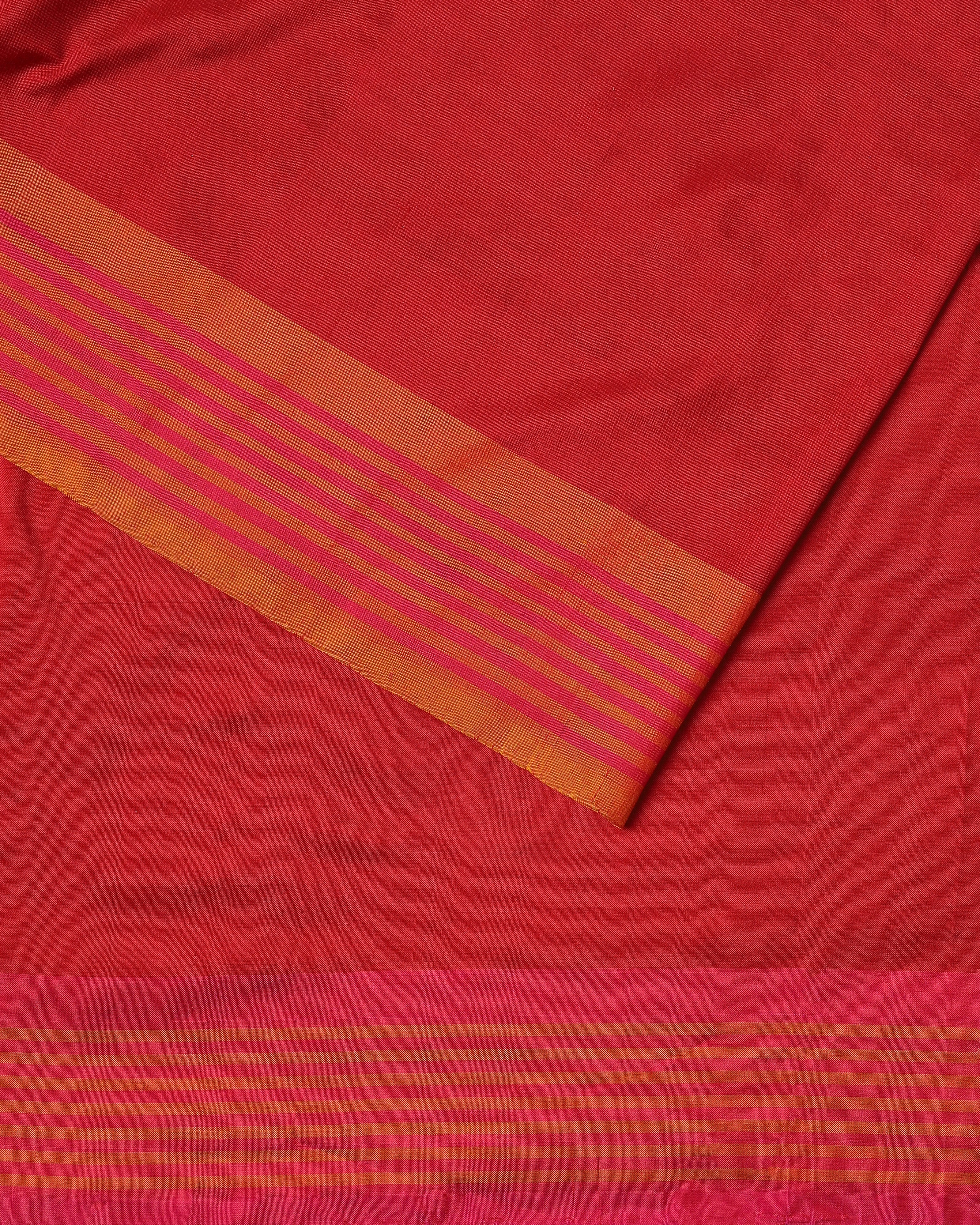 Soneeka Double Ikat Silk Saree