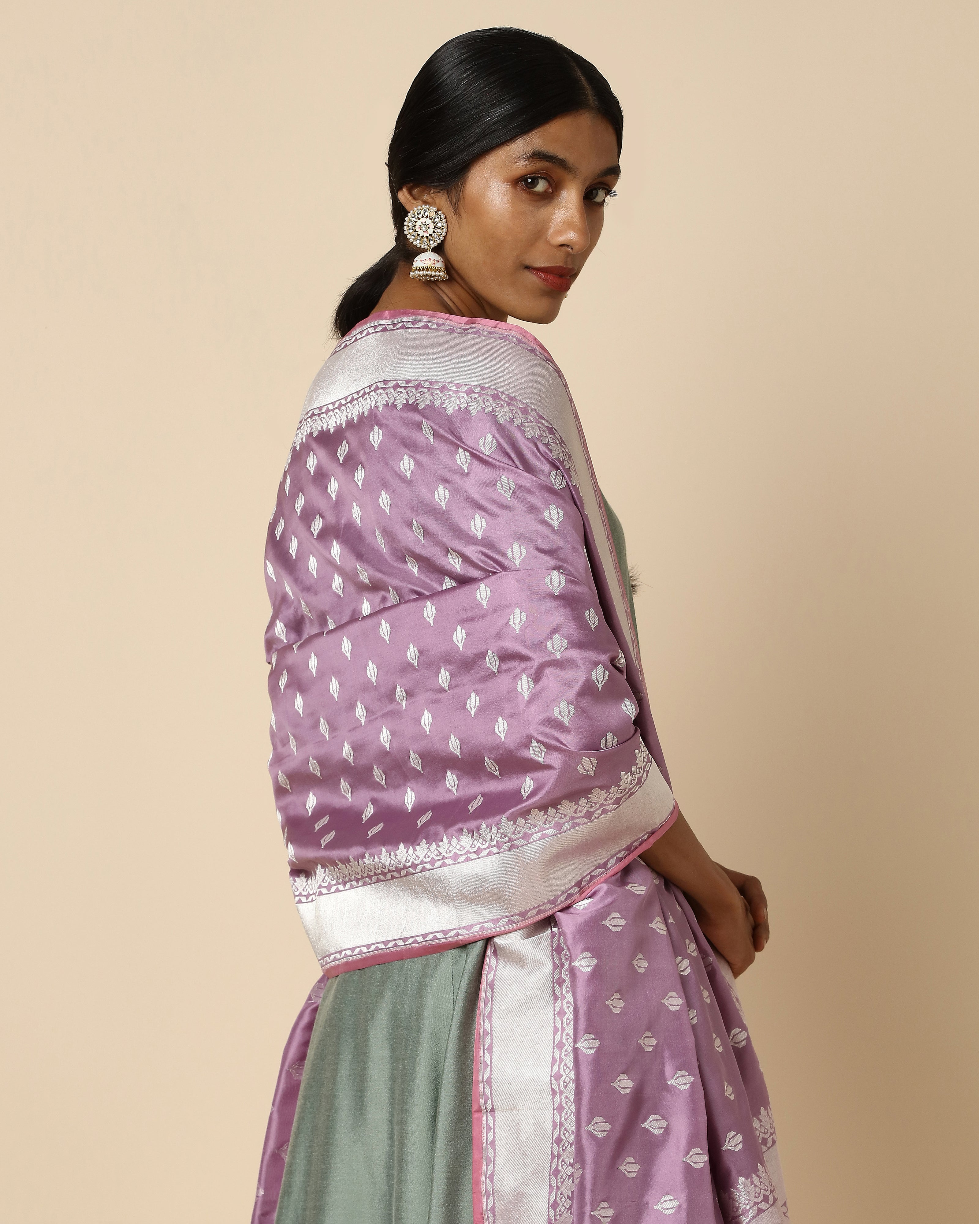 Sudevi Kadwa Silk Dupatta