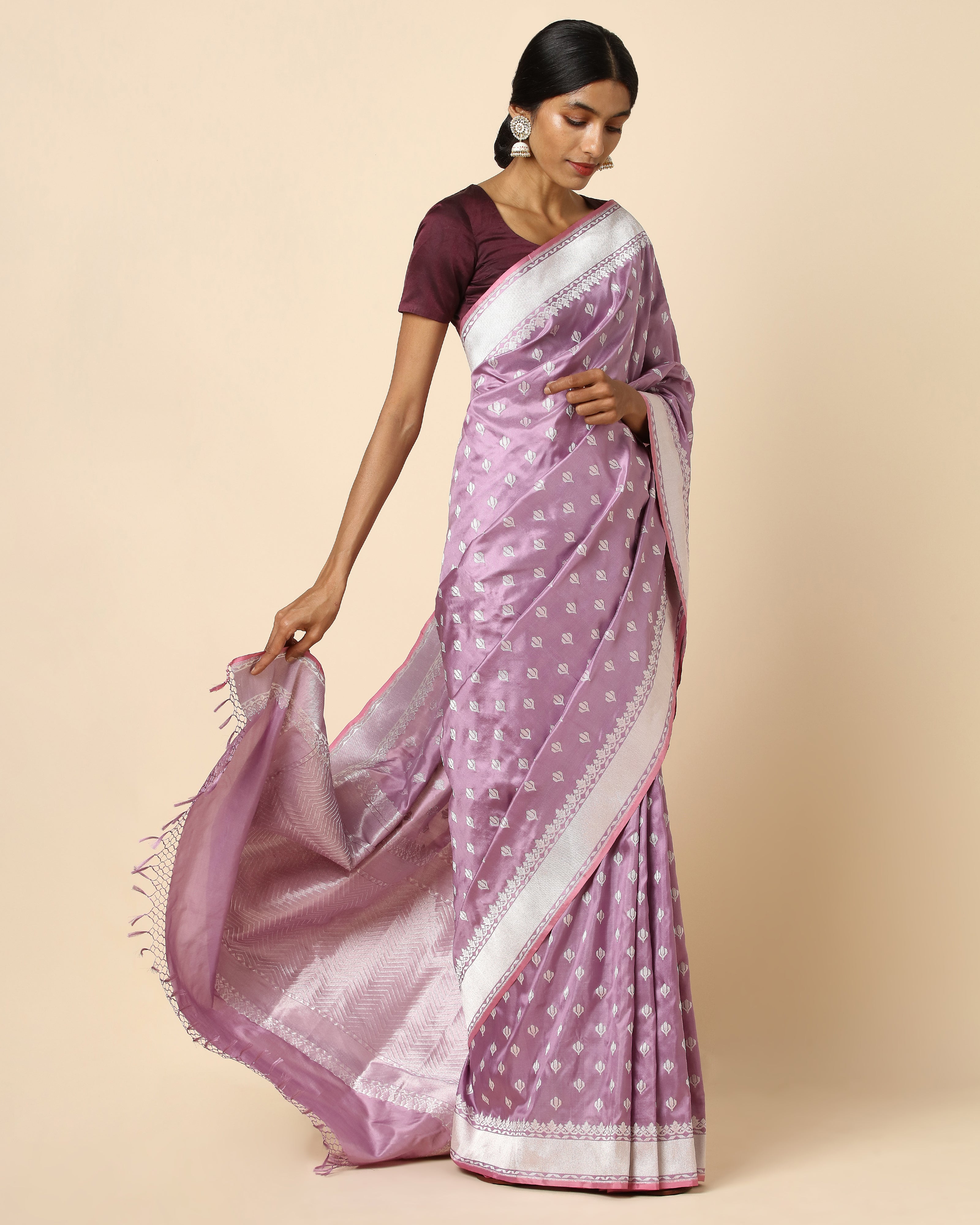 Sudevi Kadwa Silk Saree