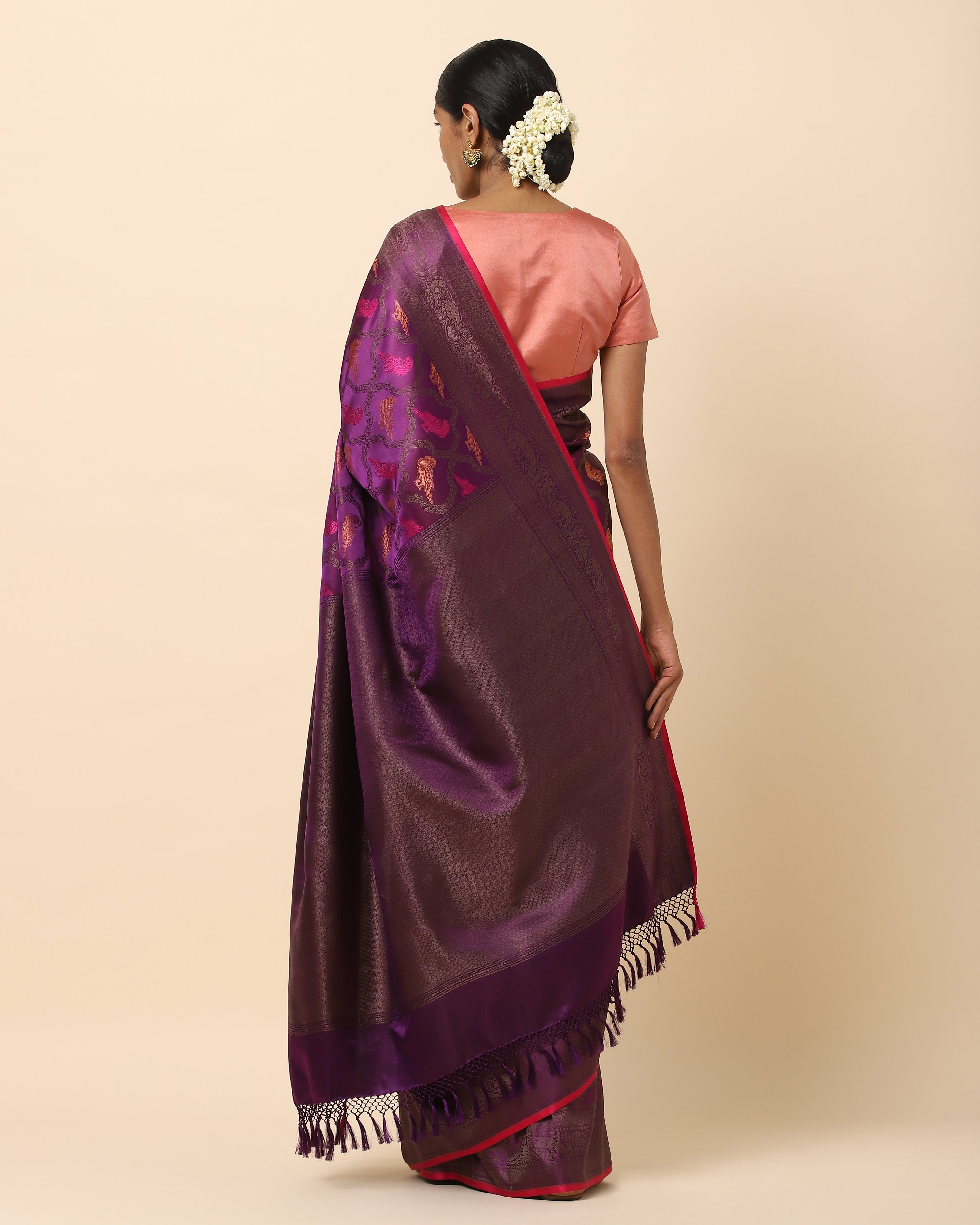 Narmada Tanchoi Silk Saree