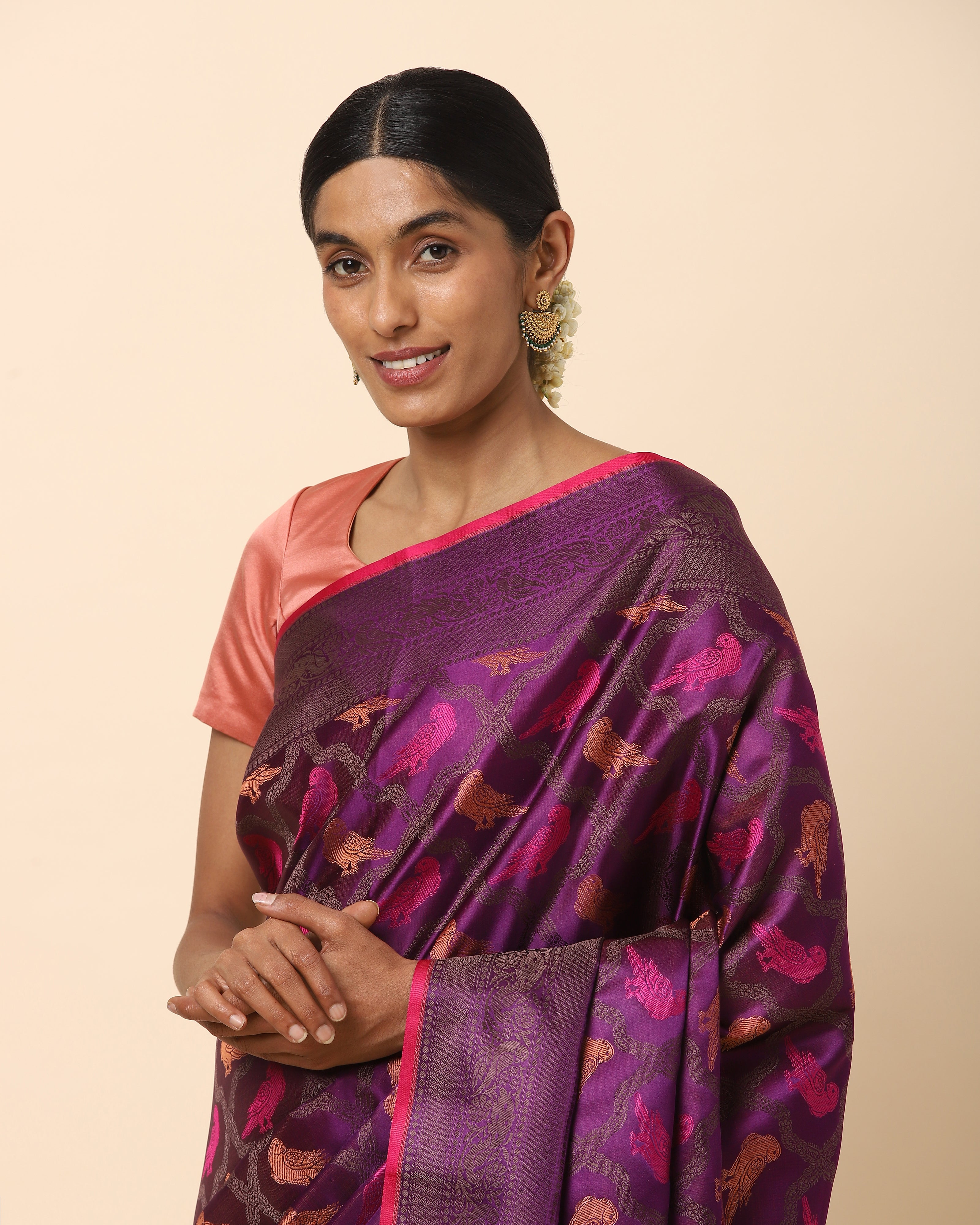 Narmada Tanchoi Silk Saree