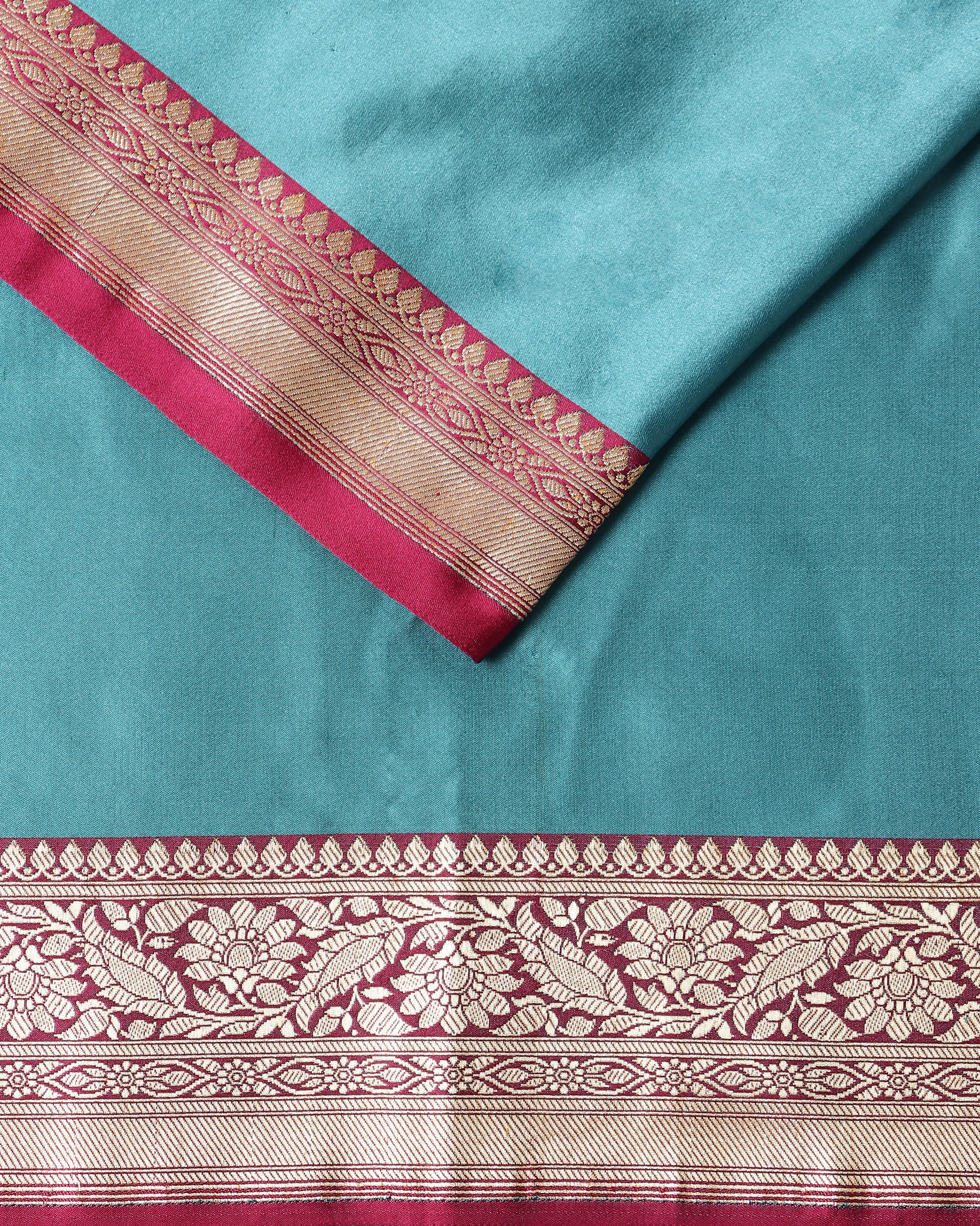 Rupali Tanchoi and Kadwa Silk Saree