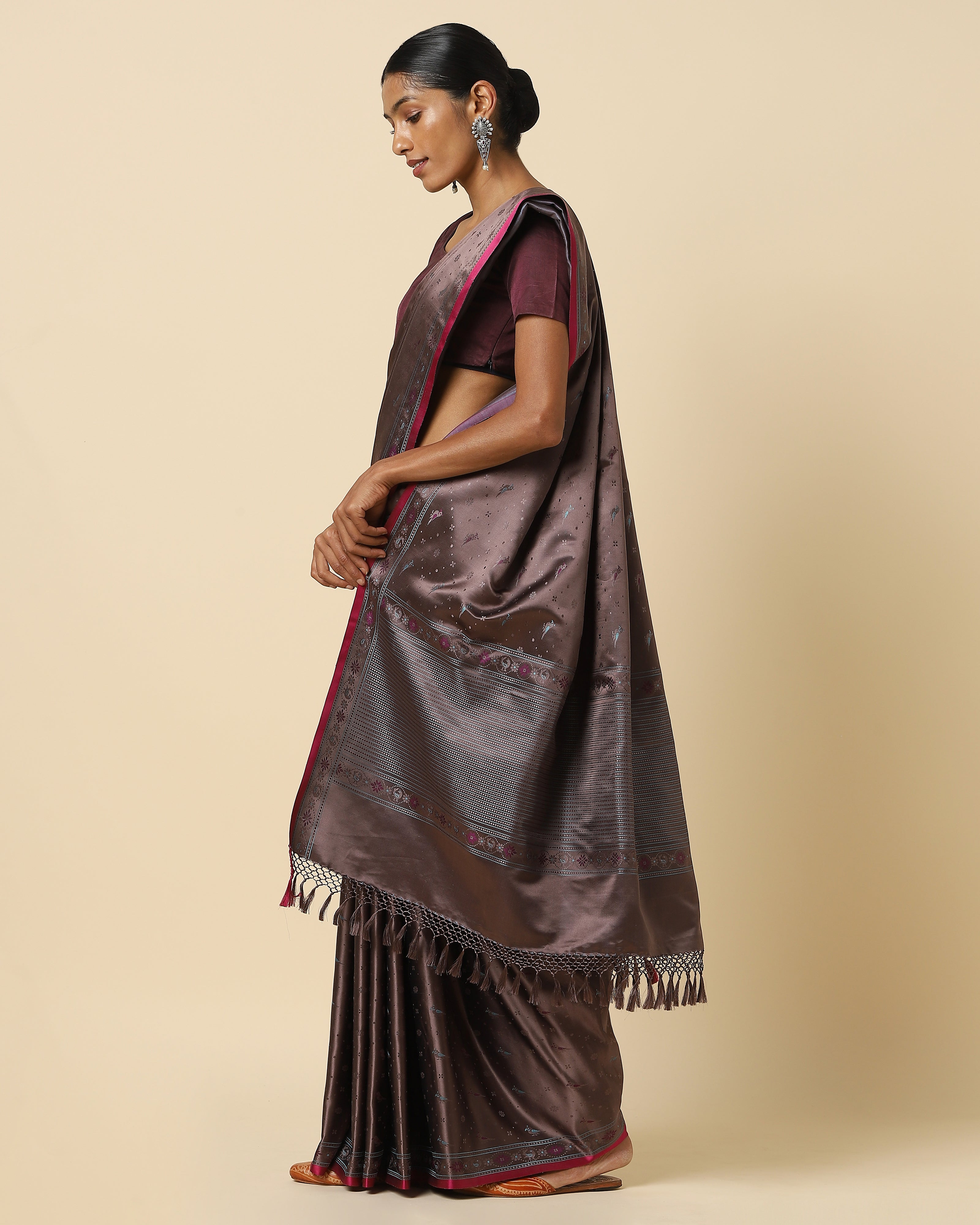 Sana Tanchoi Silk Saree