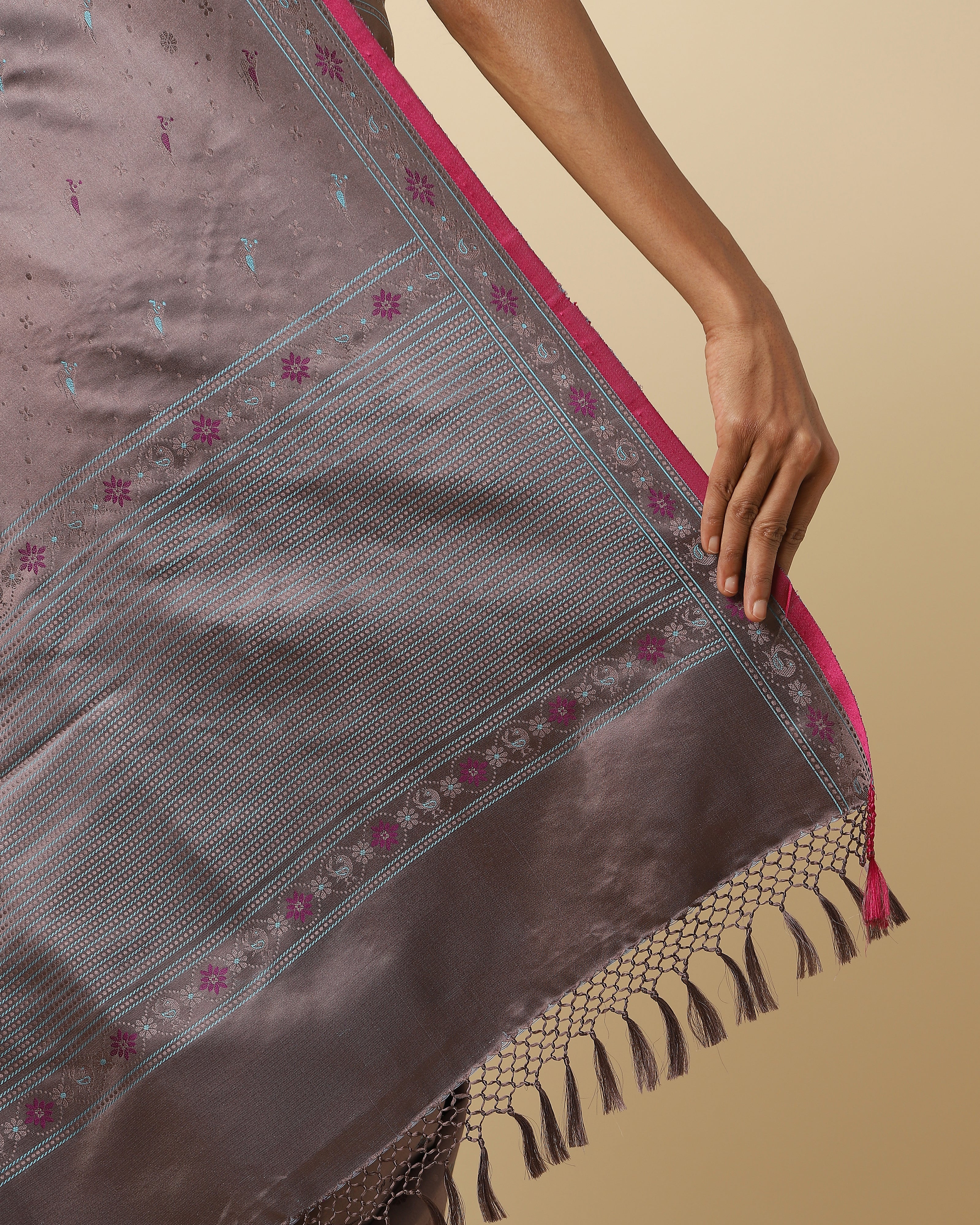 Sana Tanchoi Silk Saree