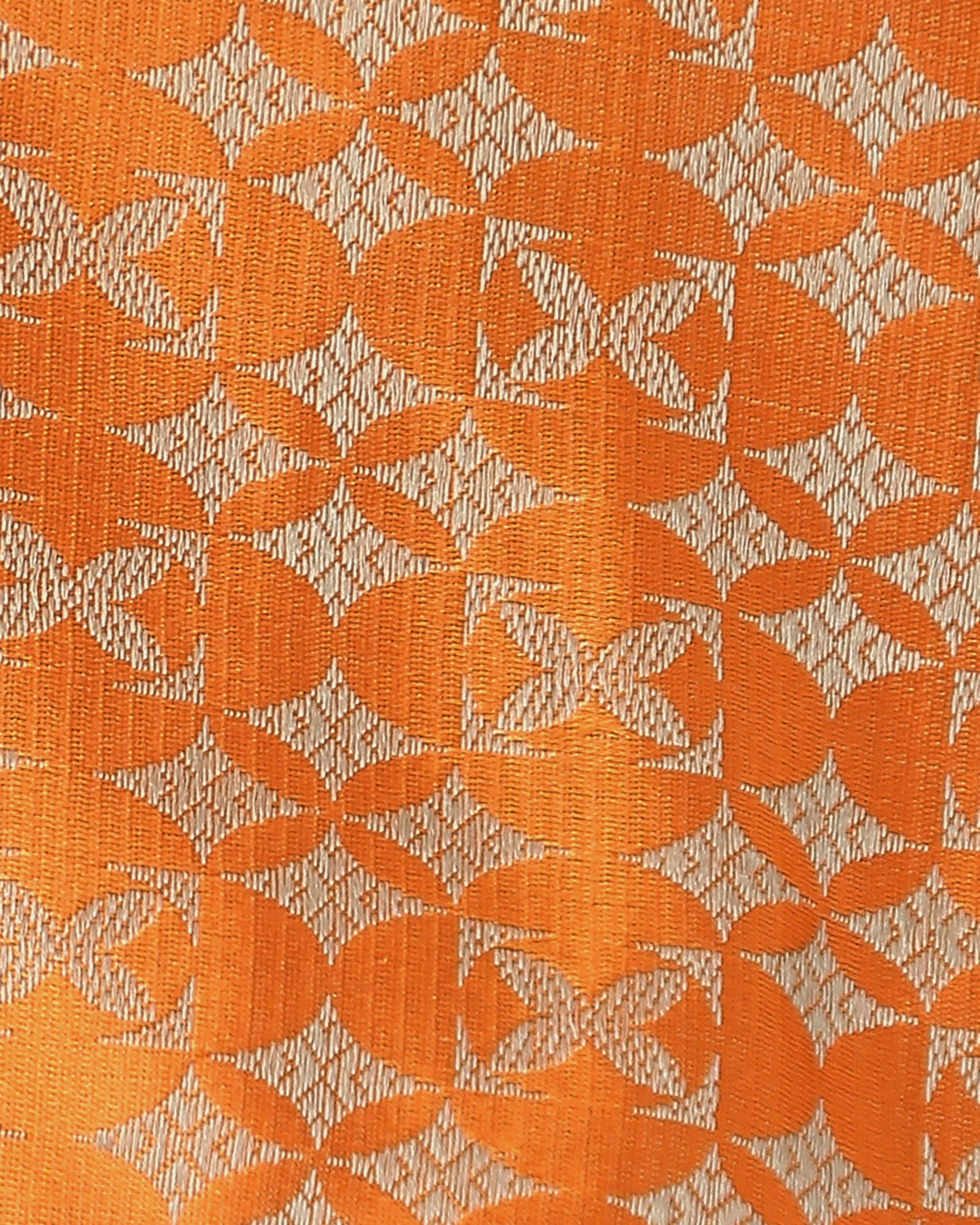 Oberon Banarasi Tanchoi Silk Suit Fabric