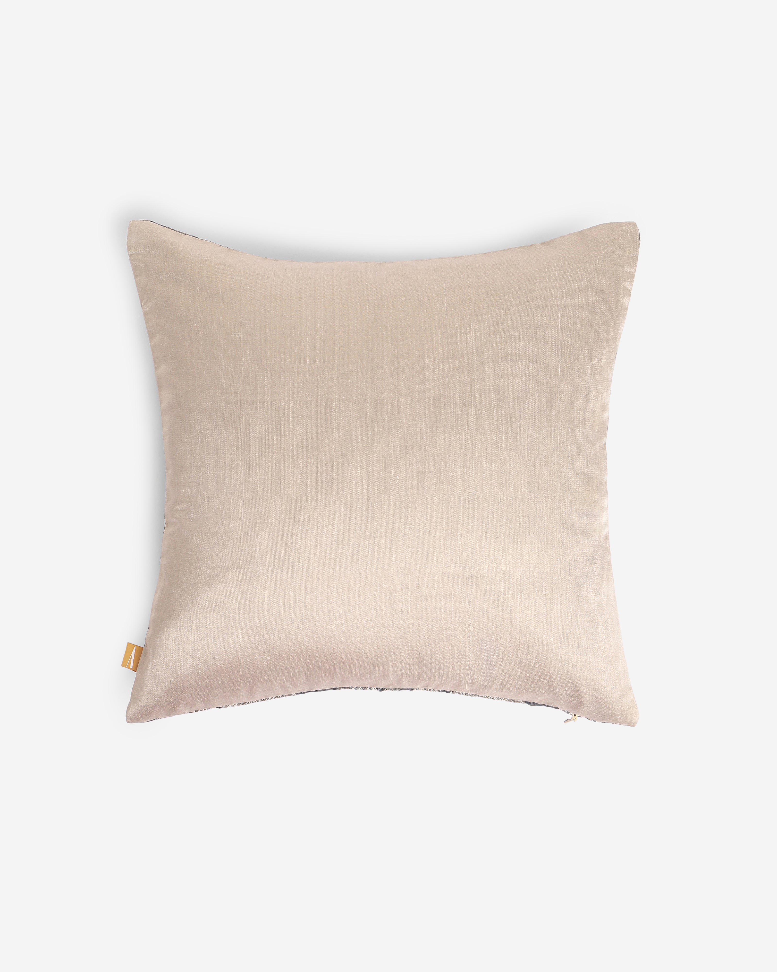 Asoka Satin Brocade Silk Cushion Cover