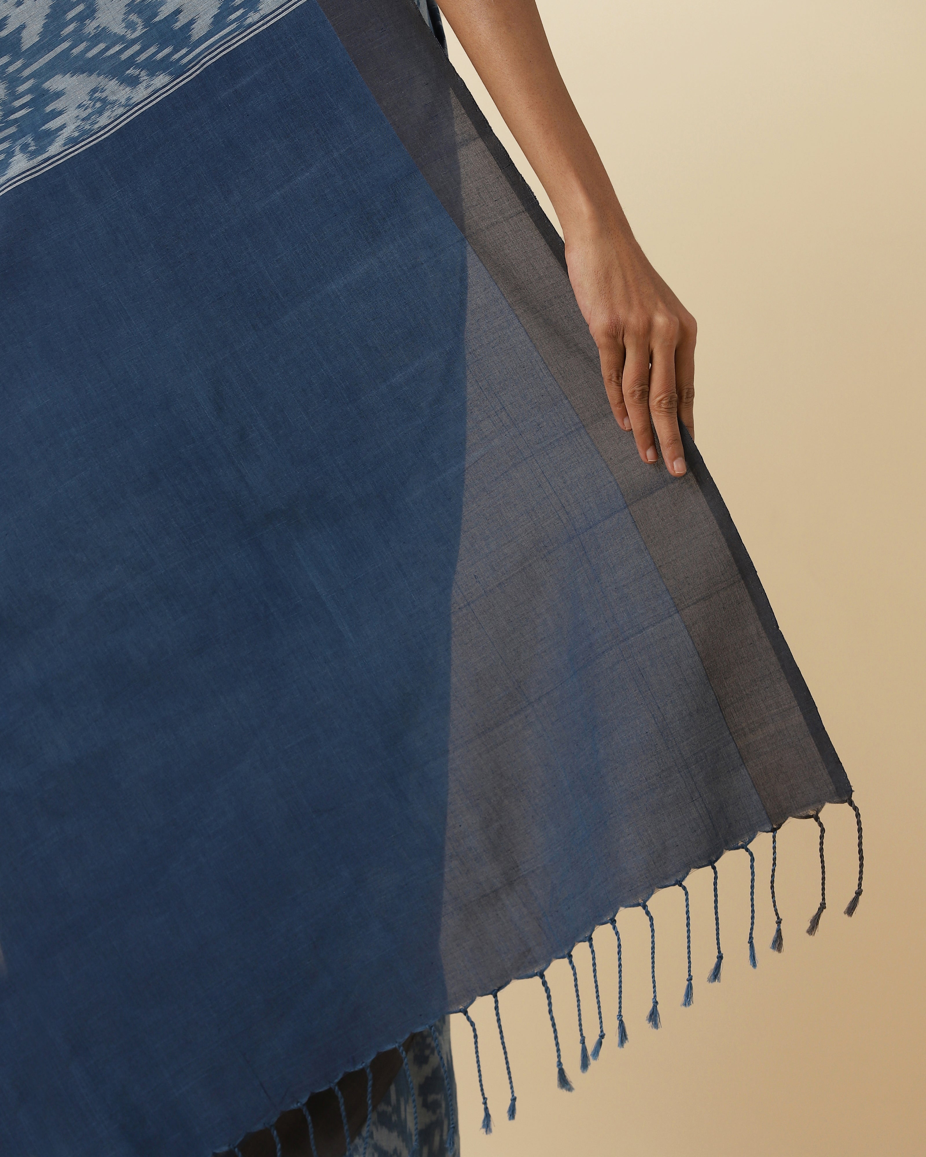 Anishri Weft Ikat Cotton Saree