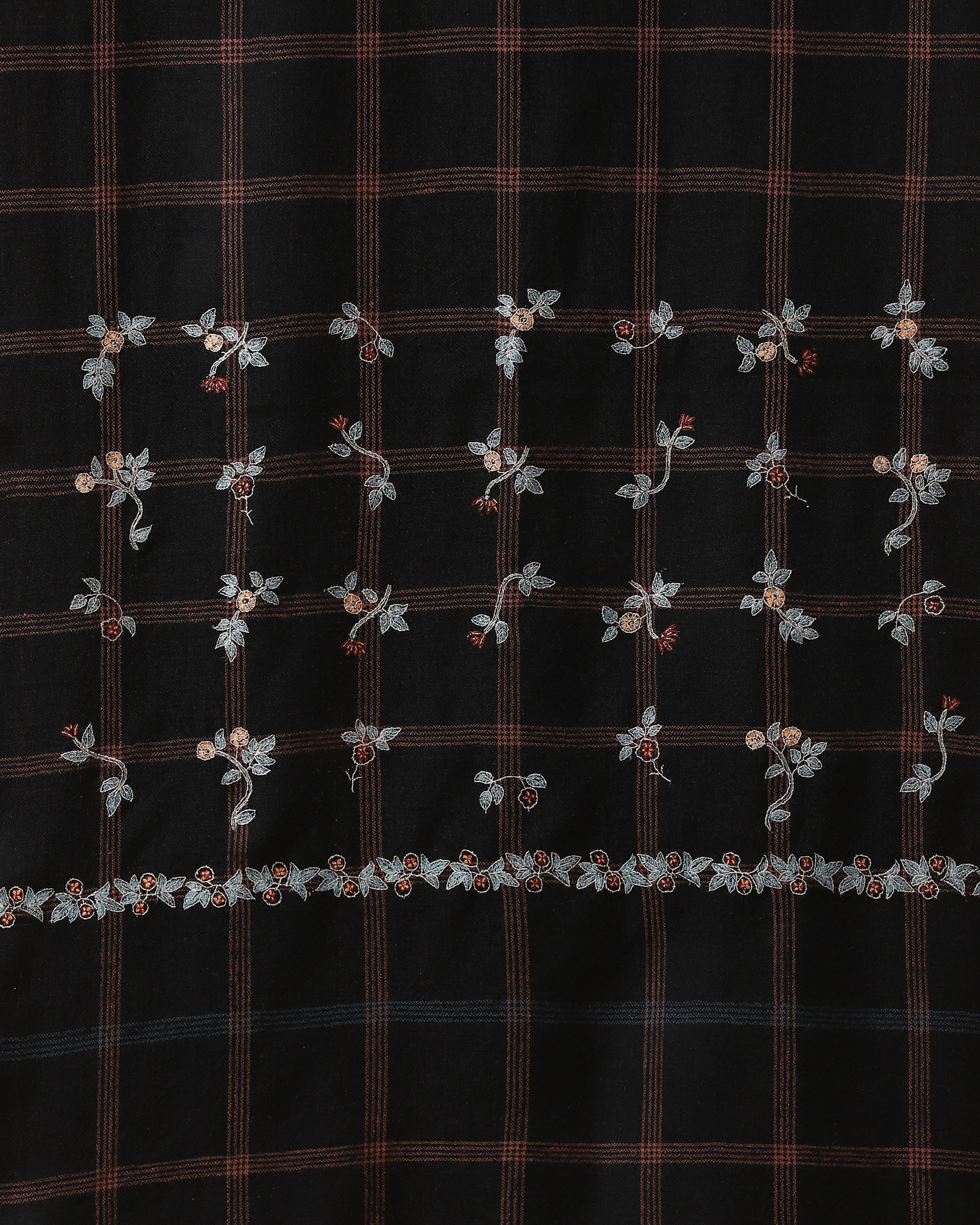 Elyana Kashmir Sozni Embroidery Pashmina Stole