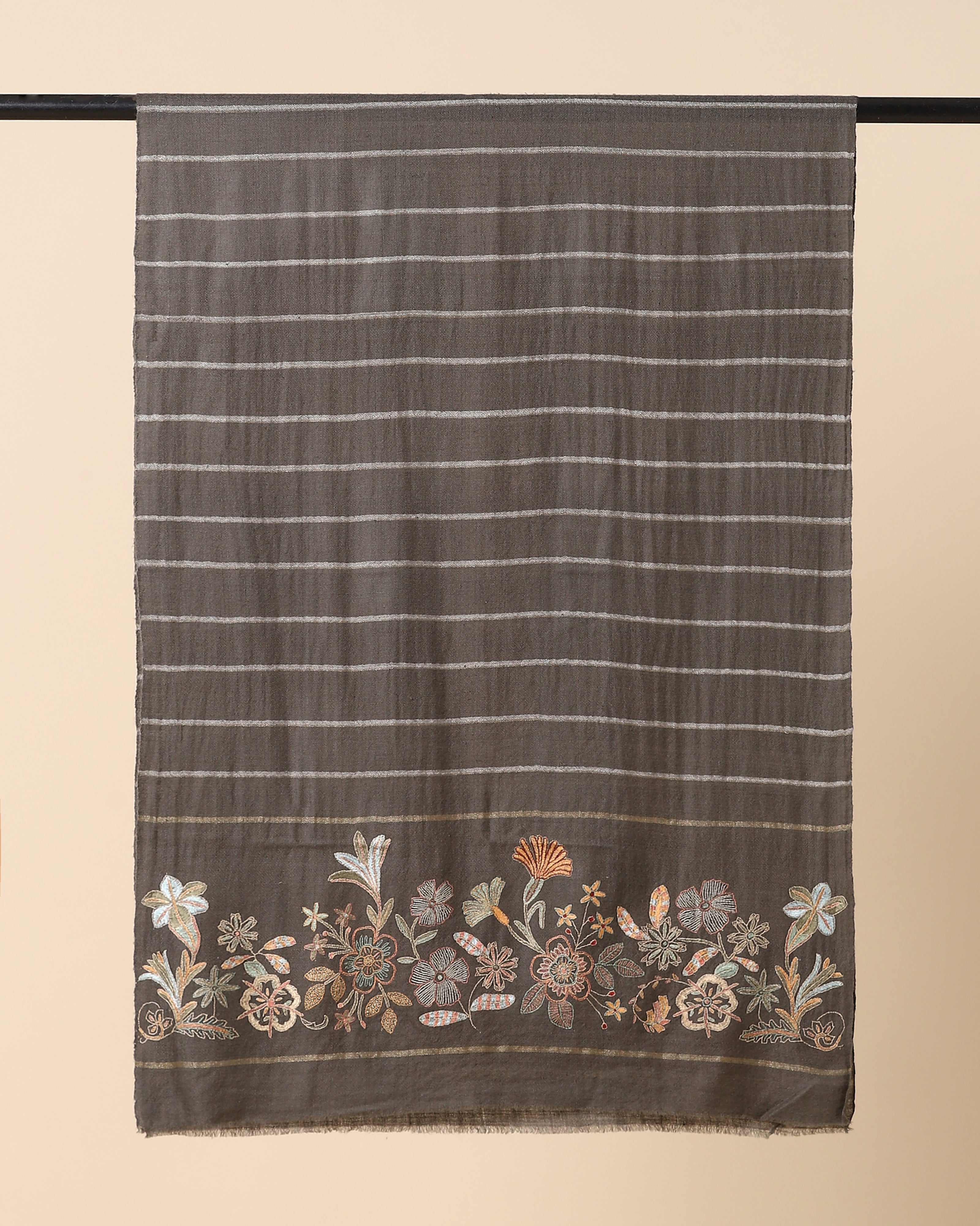 Kaylee Kashmir Sozni Embroidery Pashmina Stole