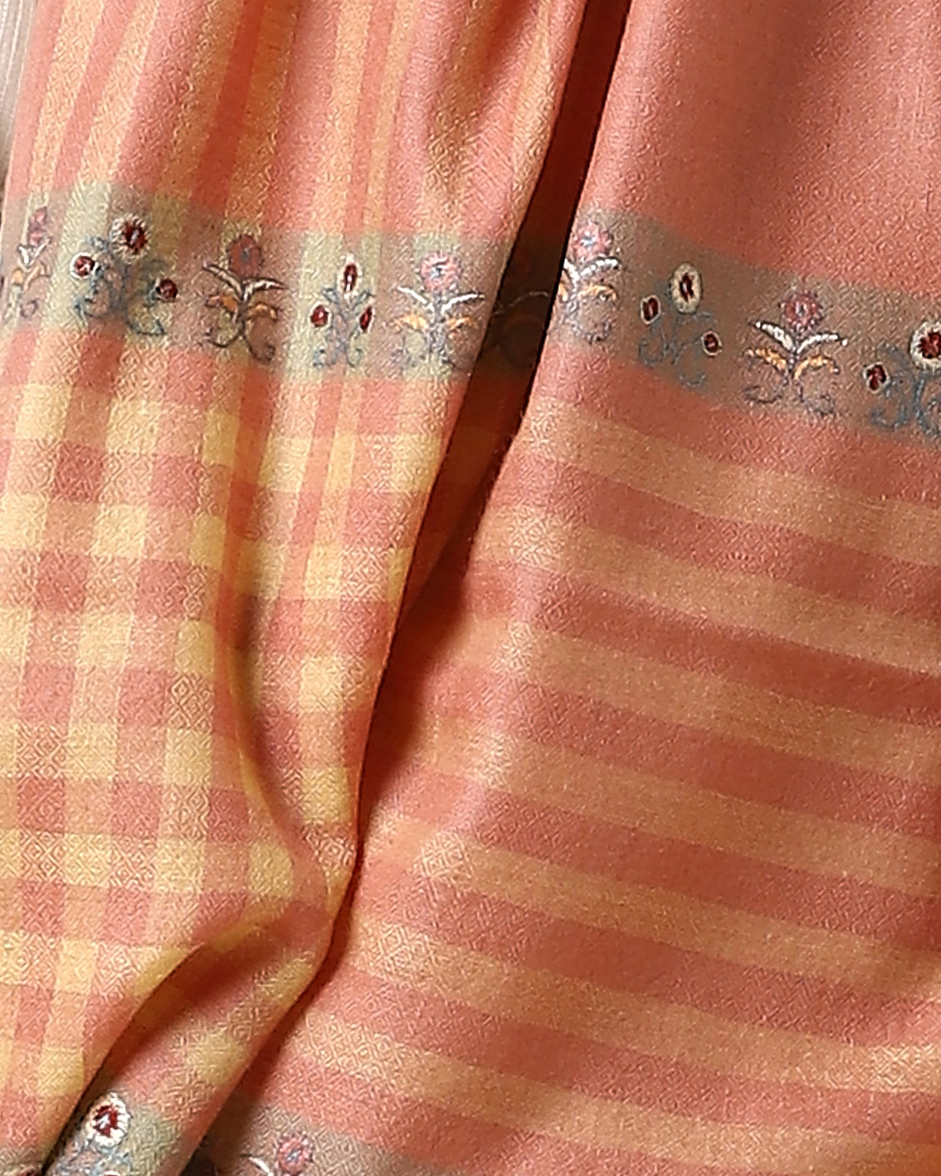 Pamela Kashmir Sozni Embroidery Pashmina Stole