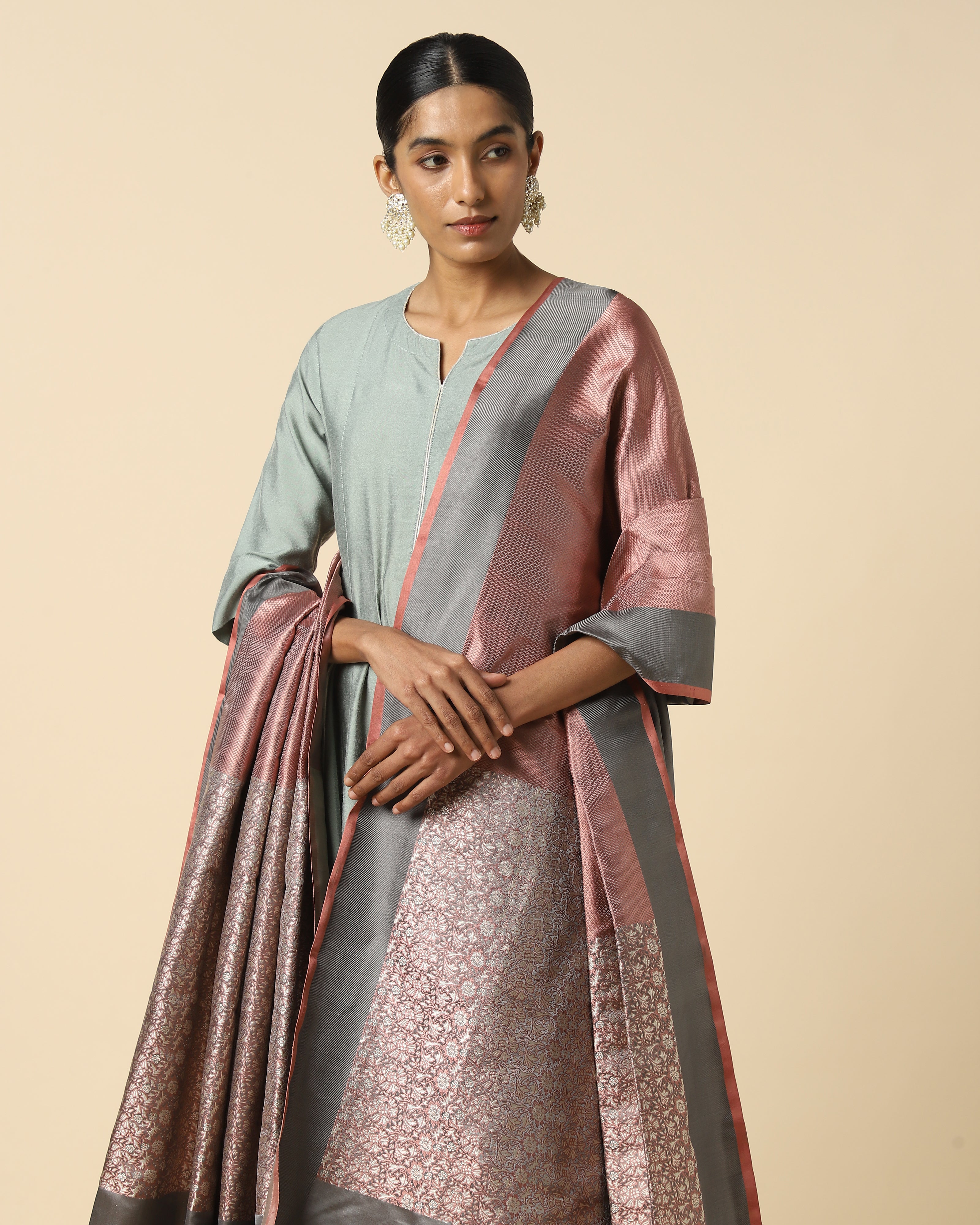 Hridya Tanchoi Silk Dupatta