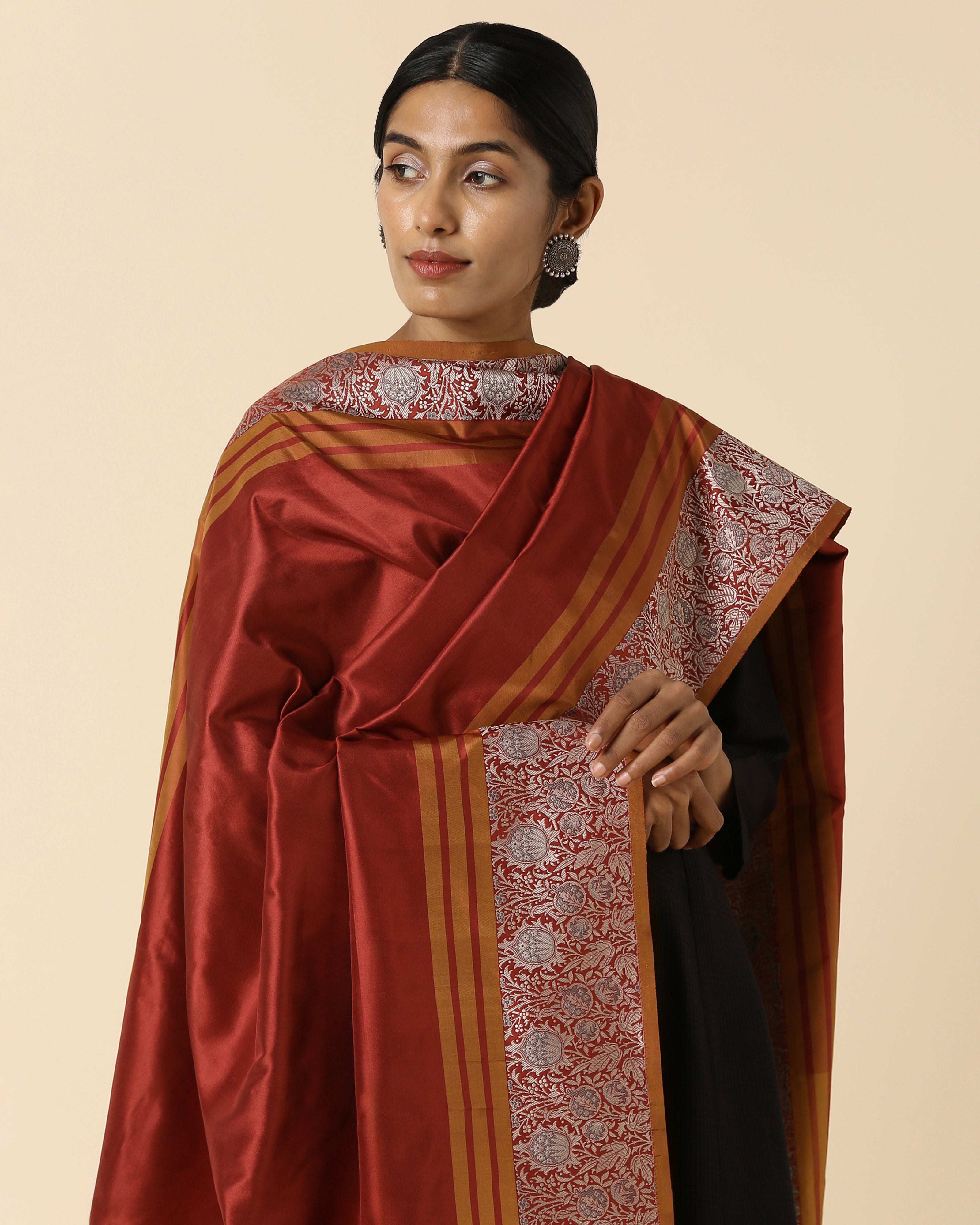 Rewati Kadwa Silk Dupatta