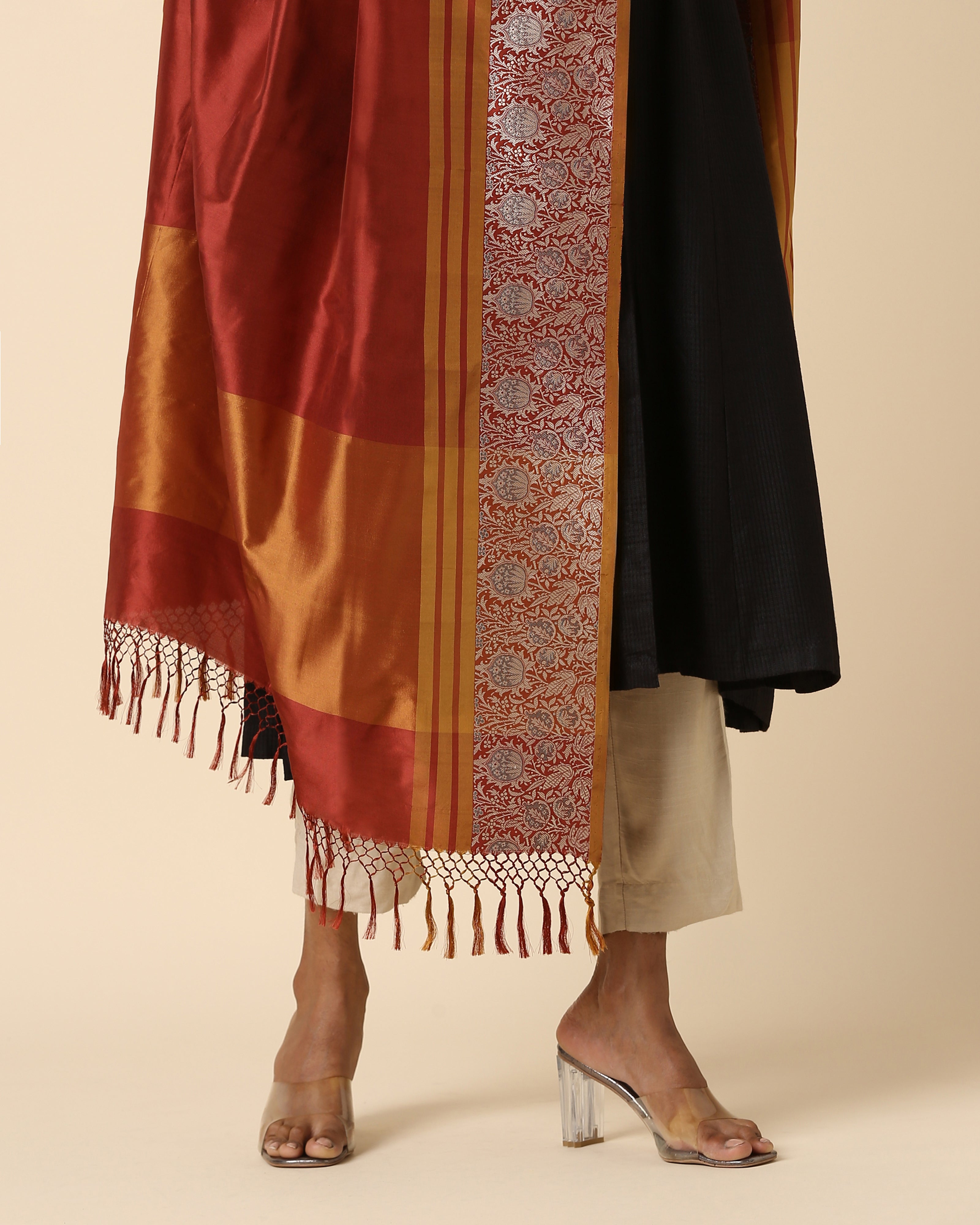 Rewati Kadwa Silk Dupatta