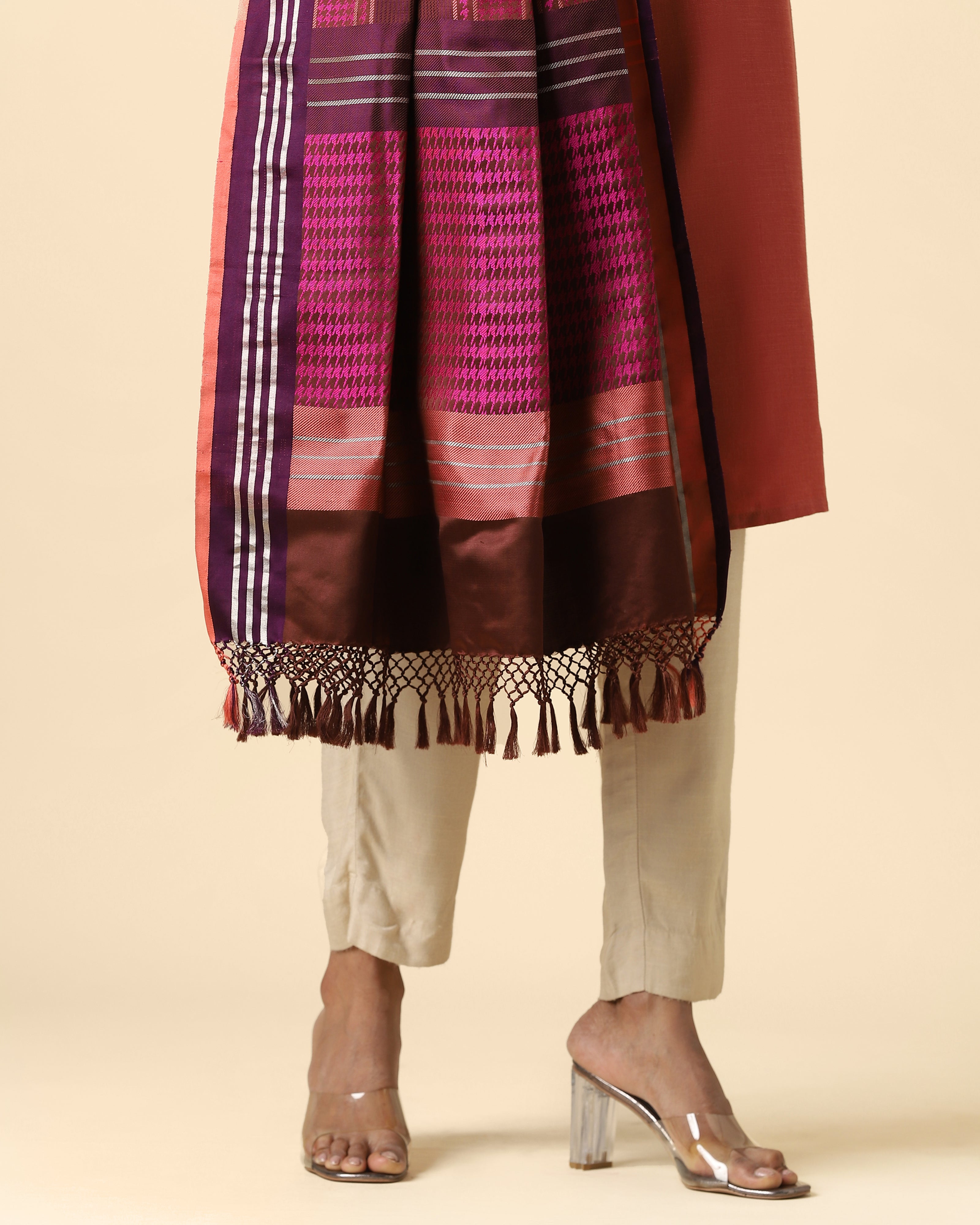 Jaishna Tanchoi Silk Dupatta