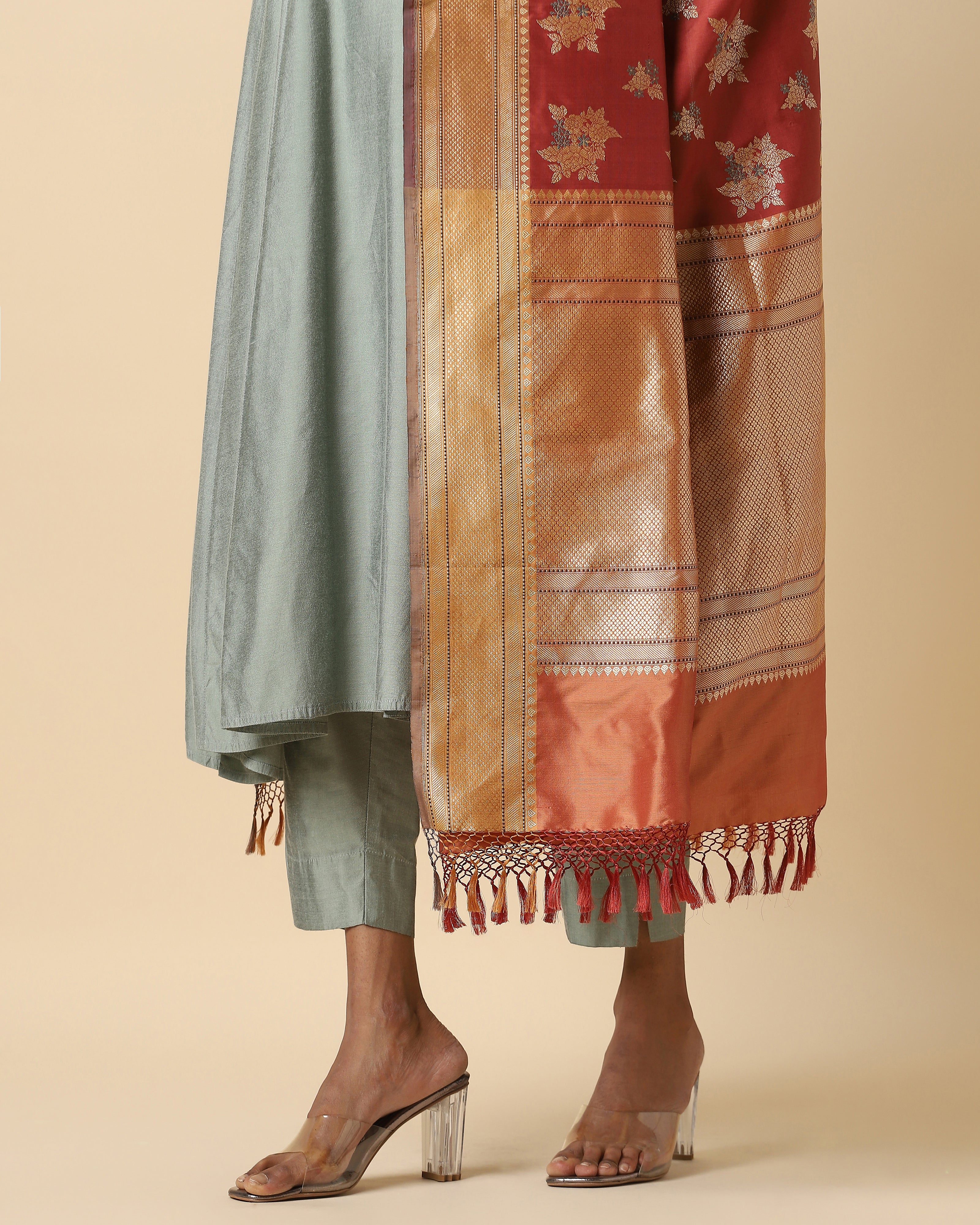 Amar Kadwa Silk Dupatta