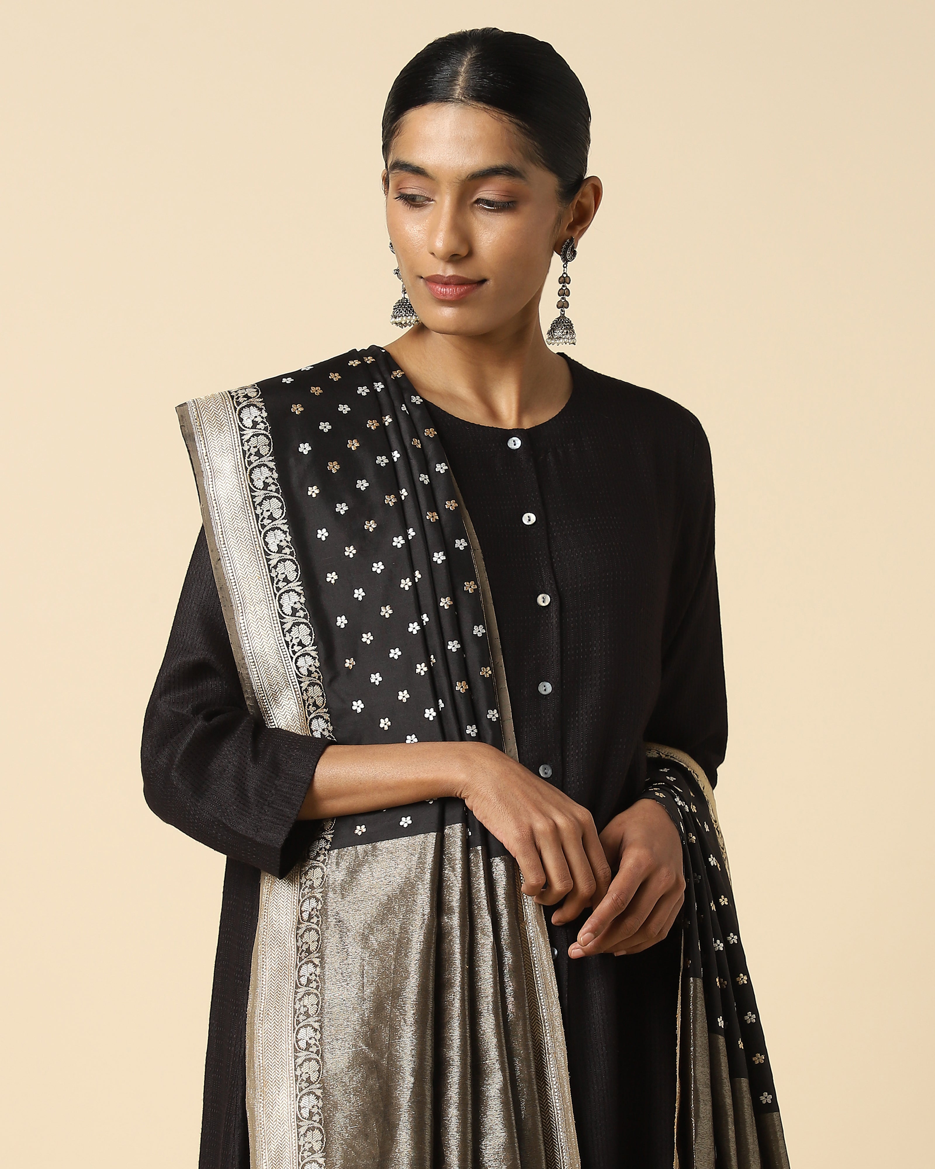 Kaashya Kadwa Silk Dupatta