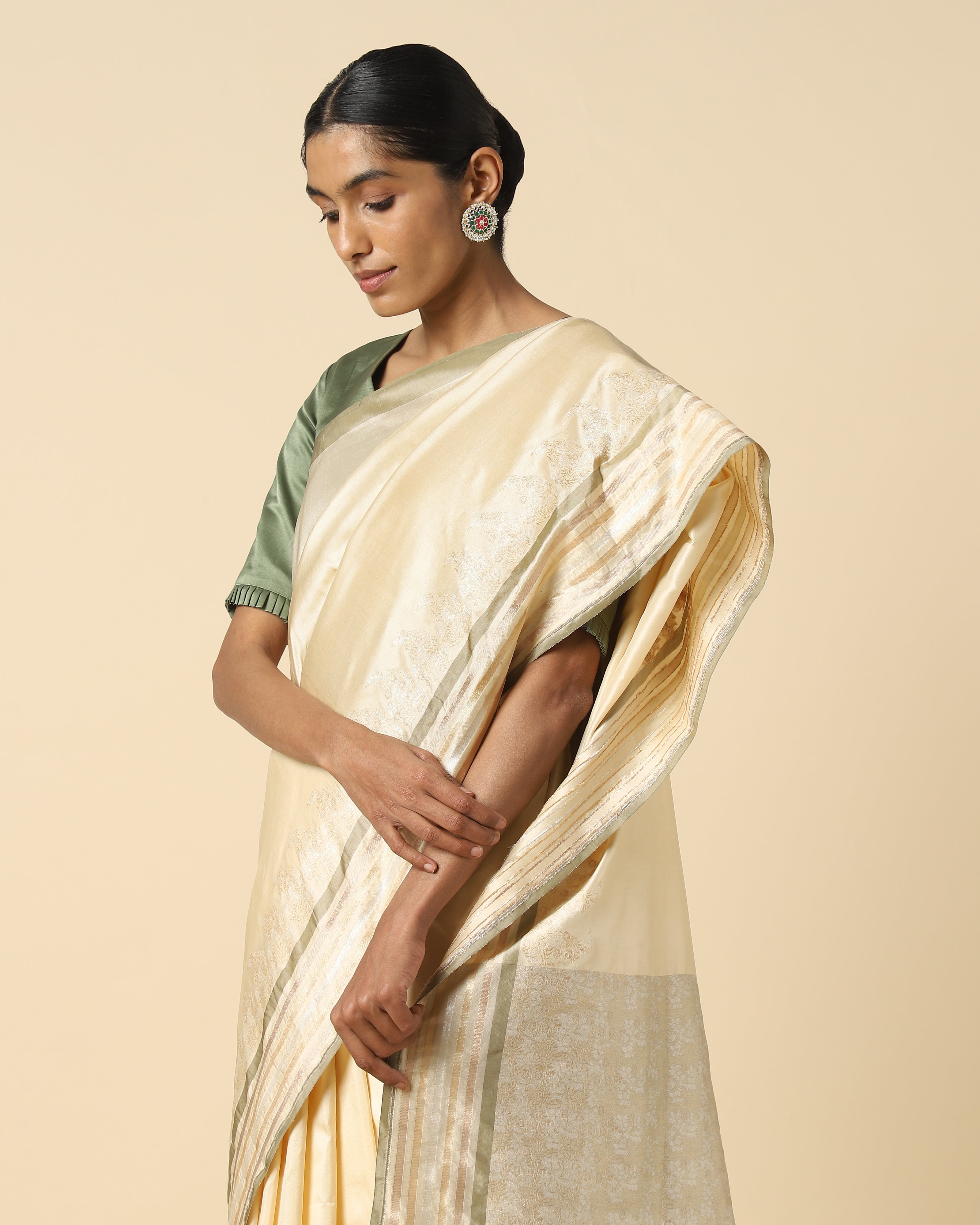 Sridha Powdi Silk Saree