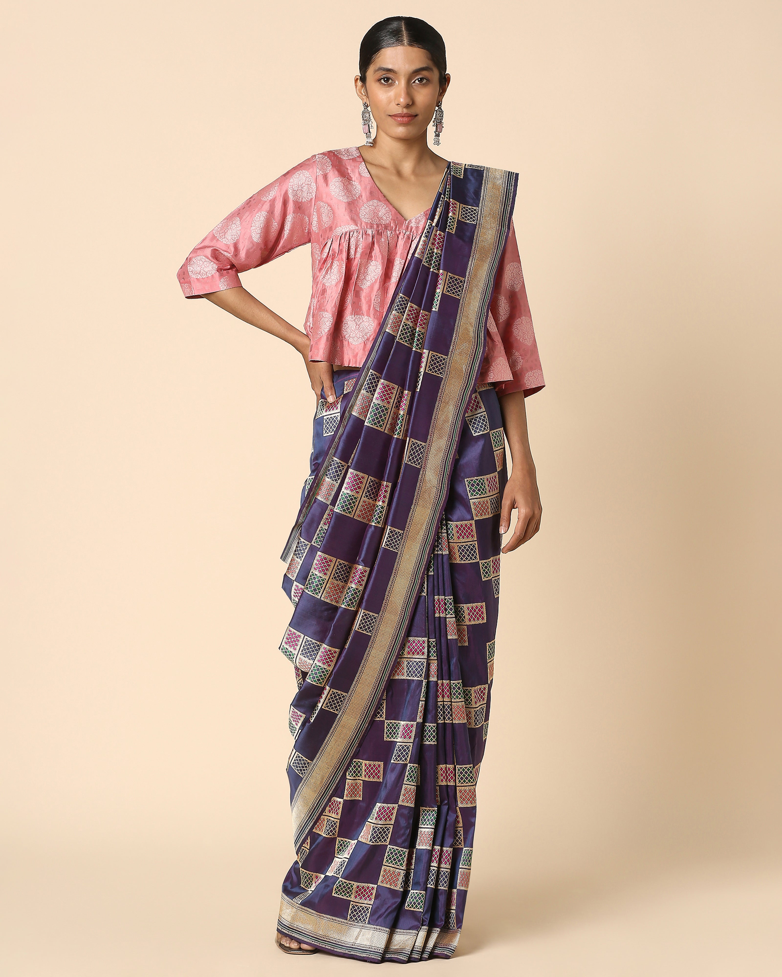 Pali Banarasi Kadwa Silk Saree