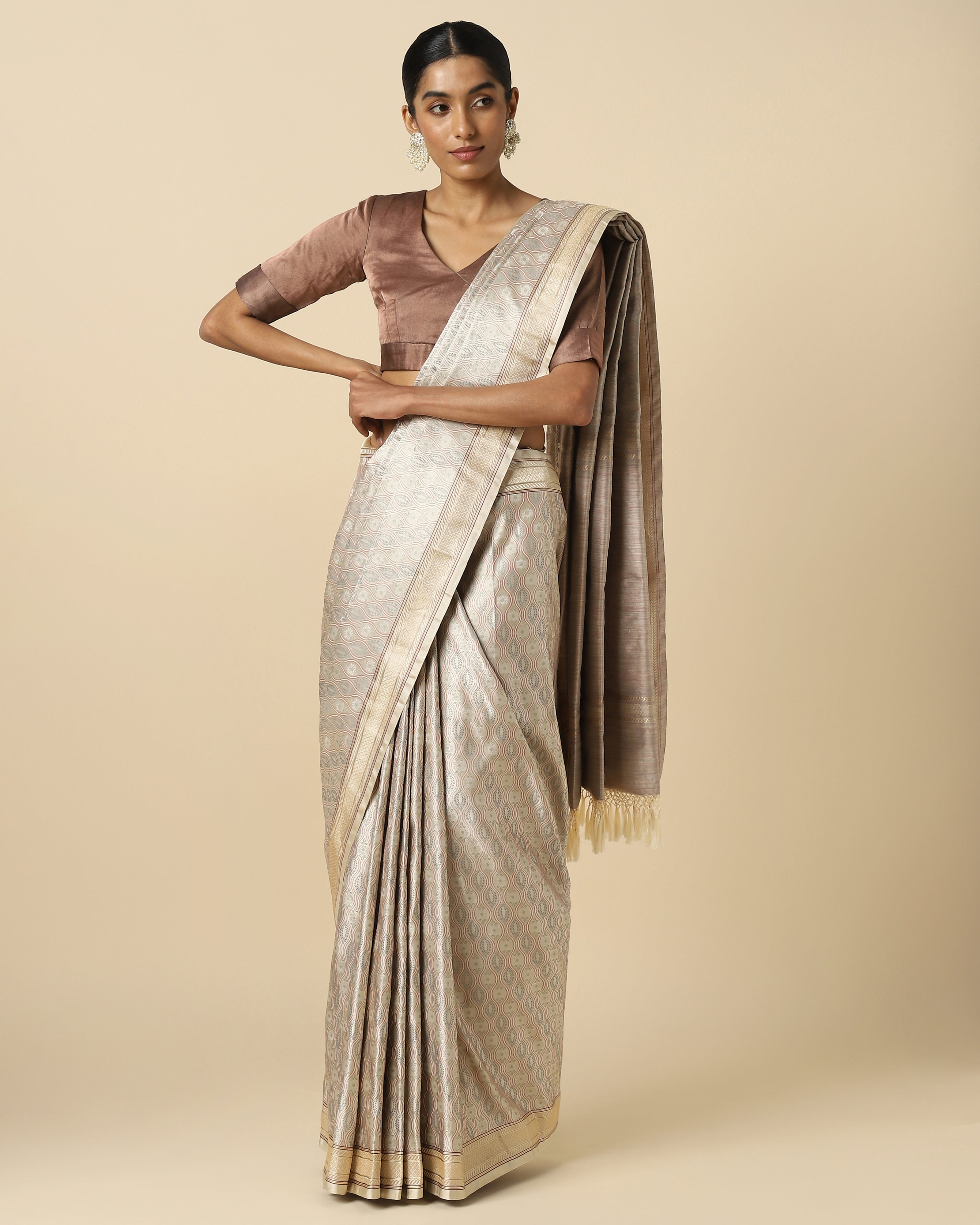 Samyukta Tanchoi Silk Saree