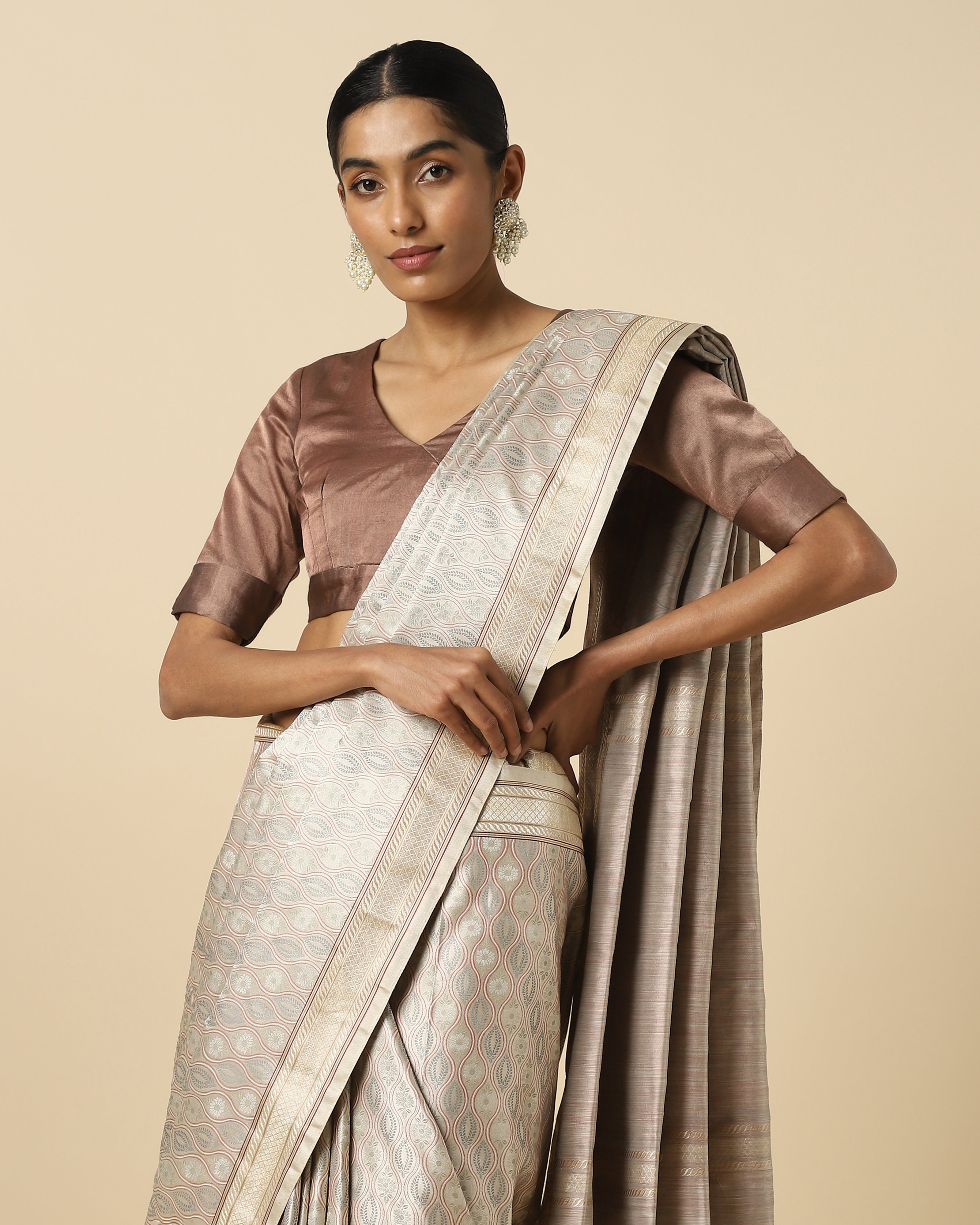 Samyukta Tanchoi Silk Saree