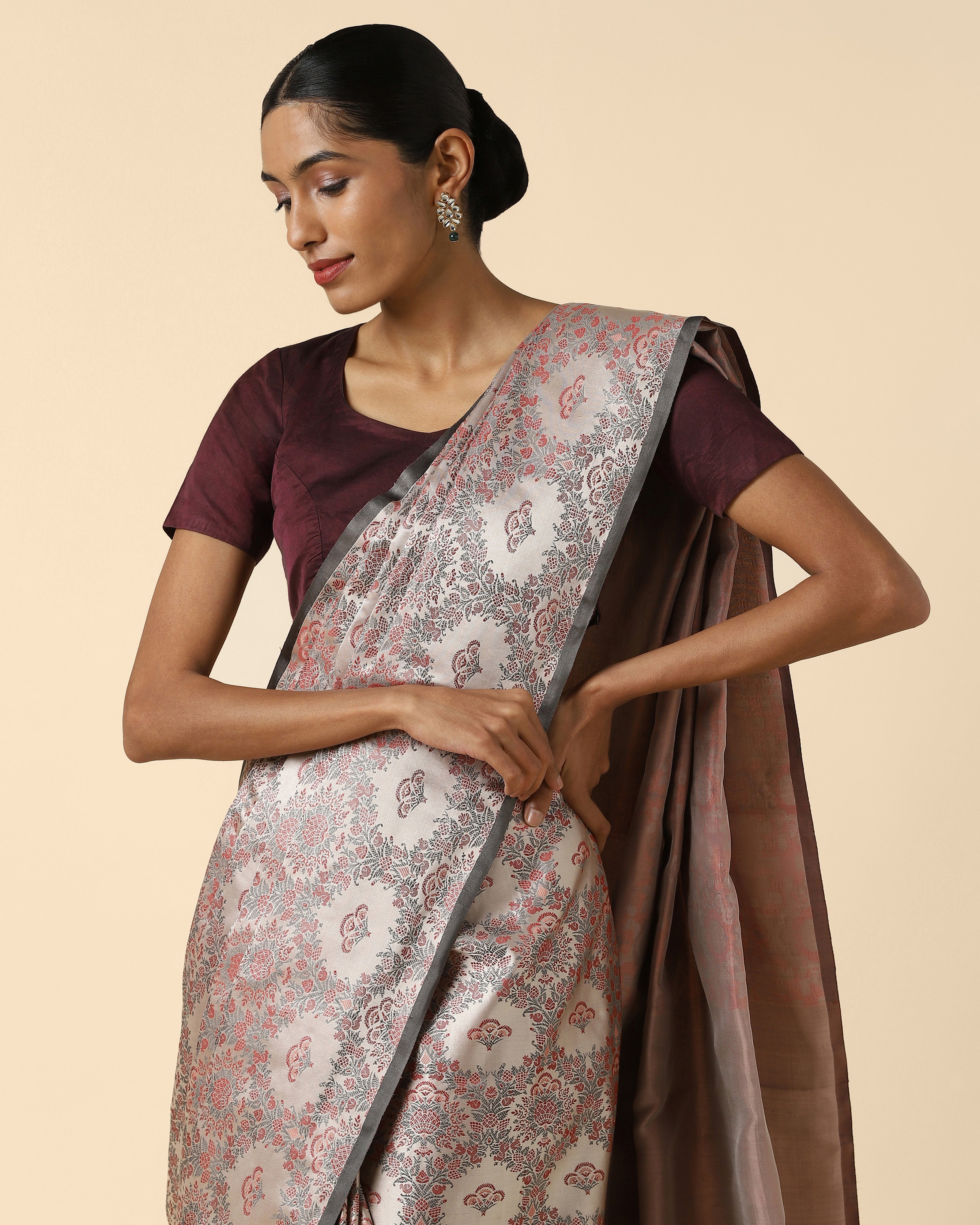 Tanishi Tanchoi Silk Saree