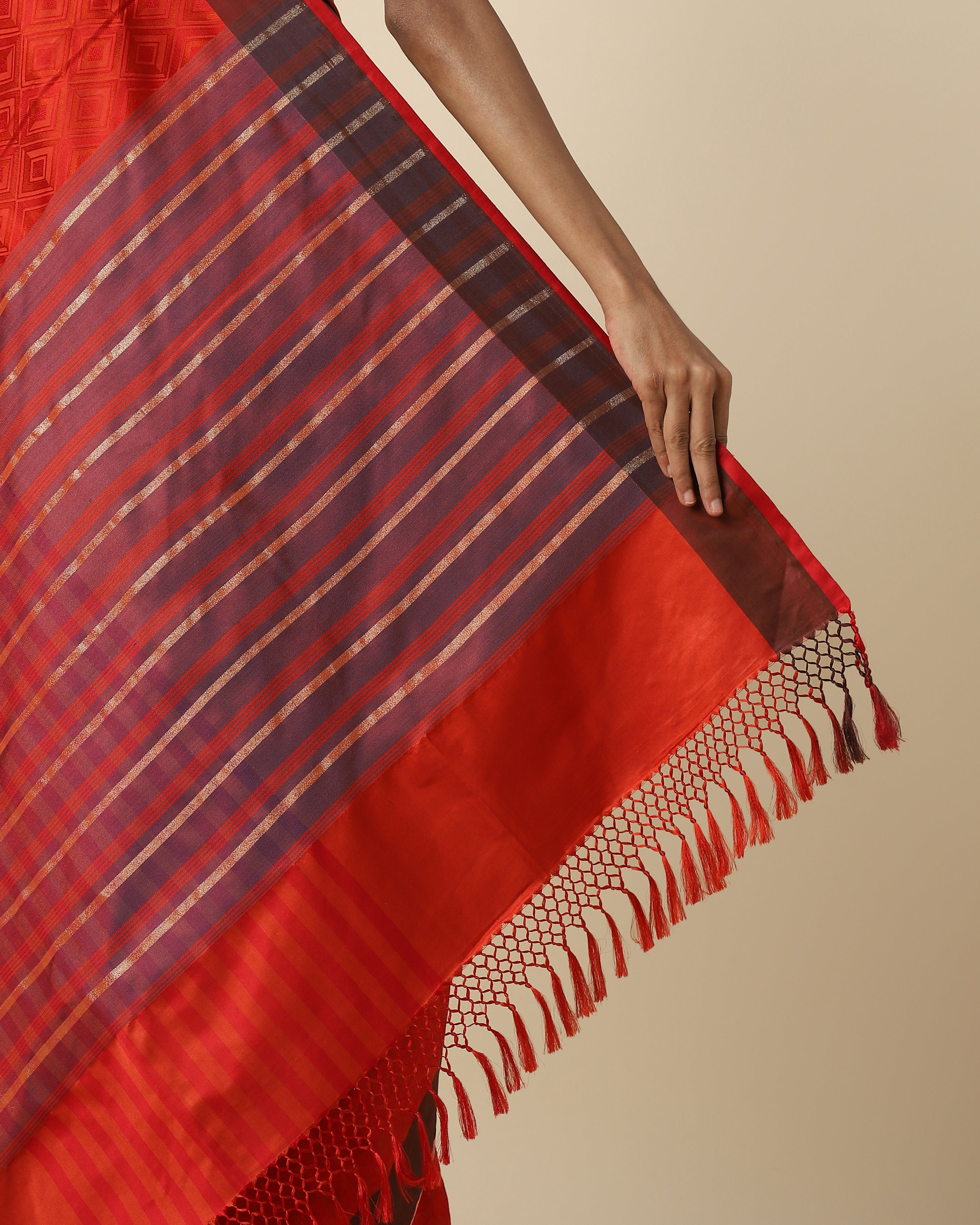 Yadvi Tanchoi Silk Saree