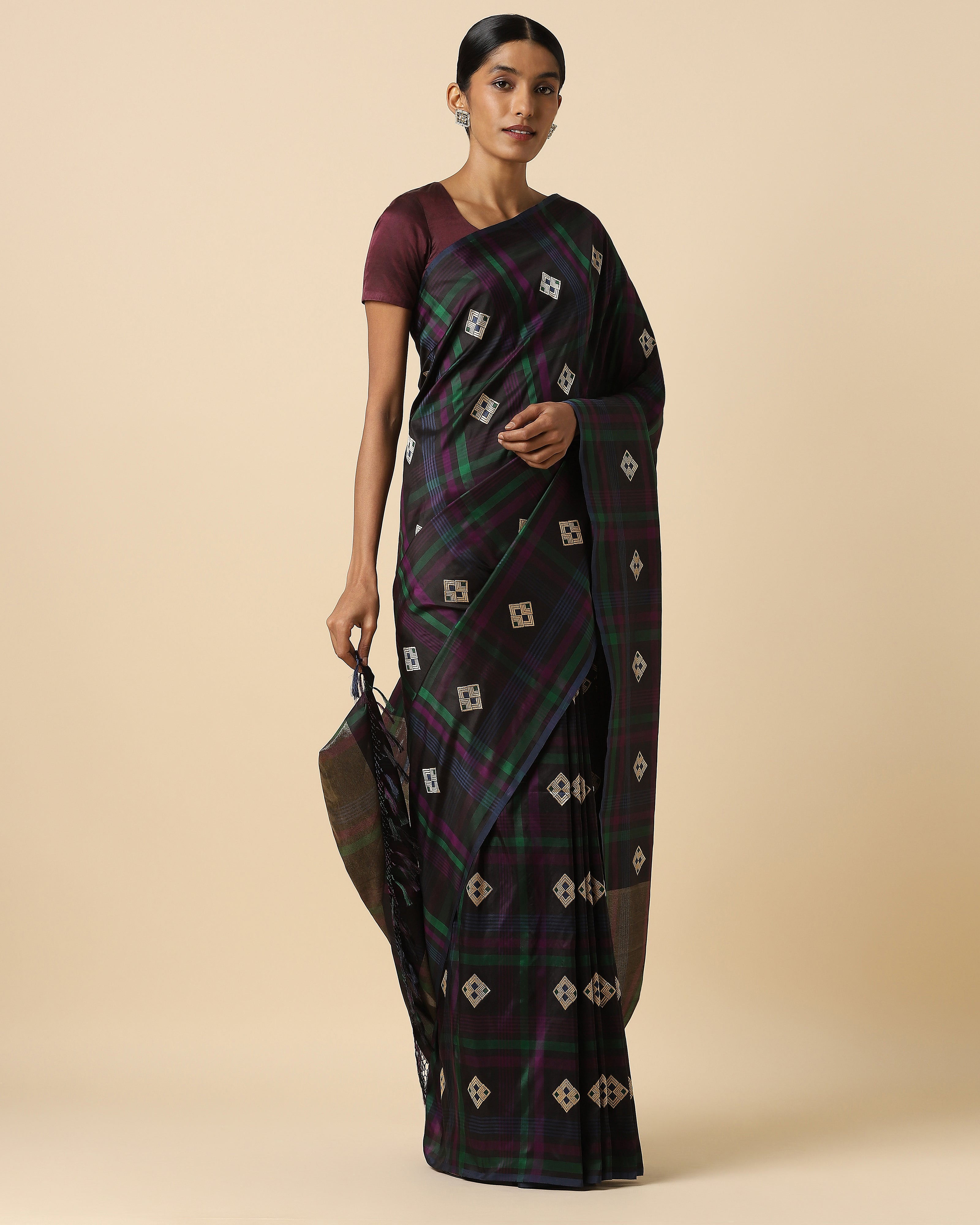 Sonam Kadwa Silk Saree