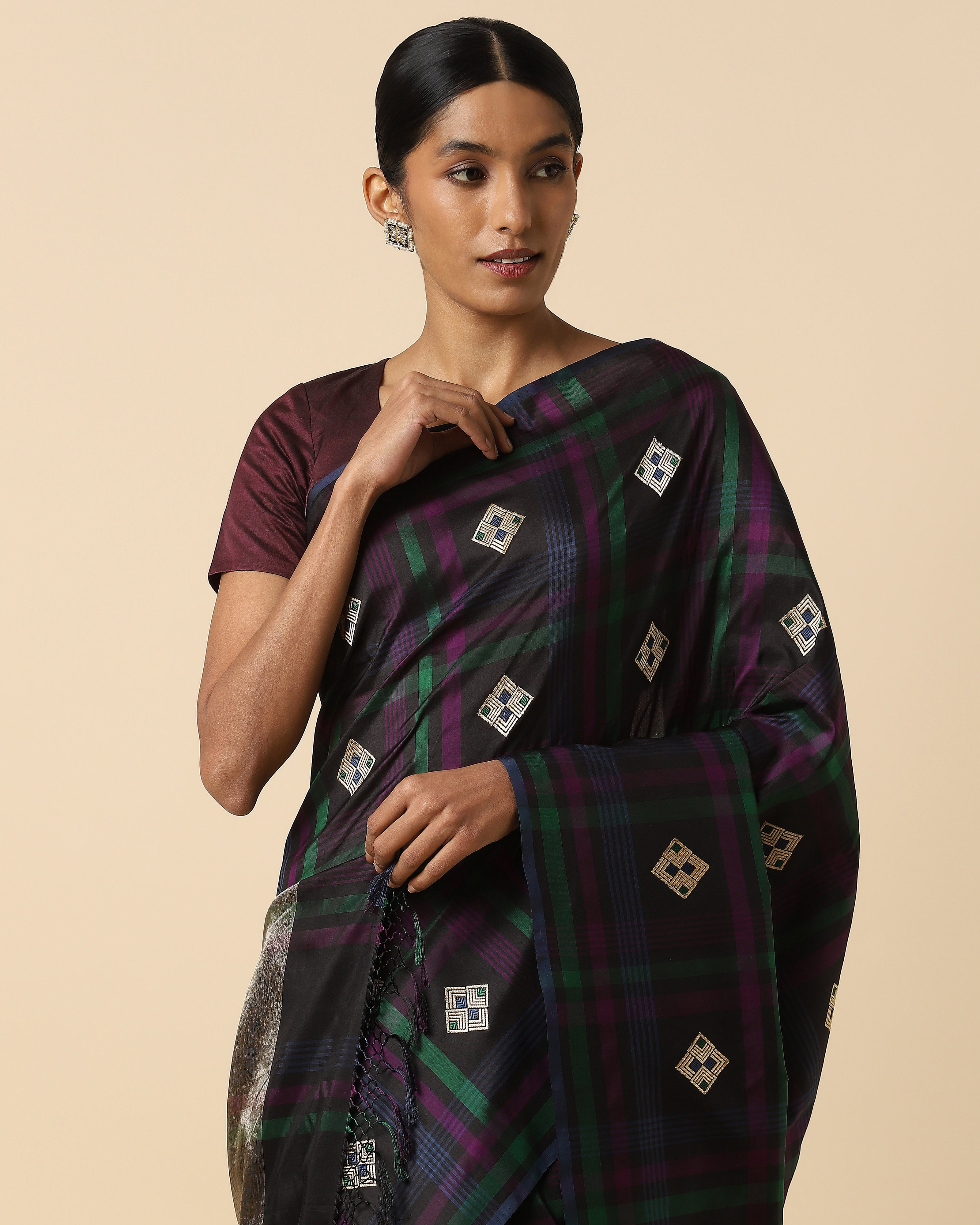 Sonam Kadwa Silk Saree