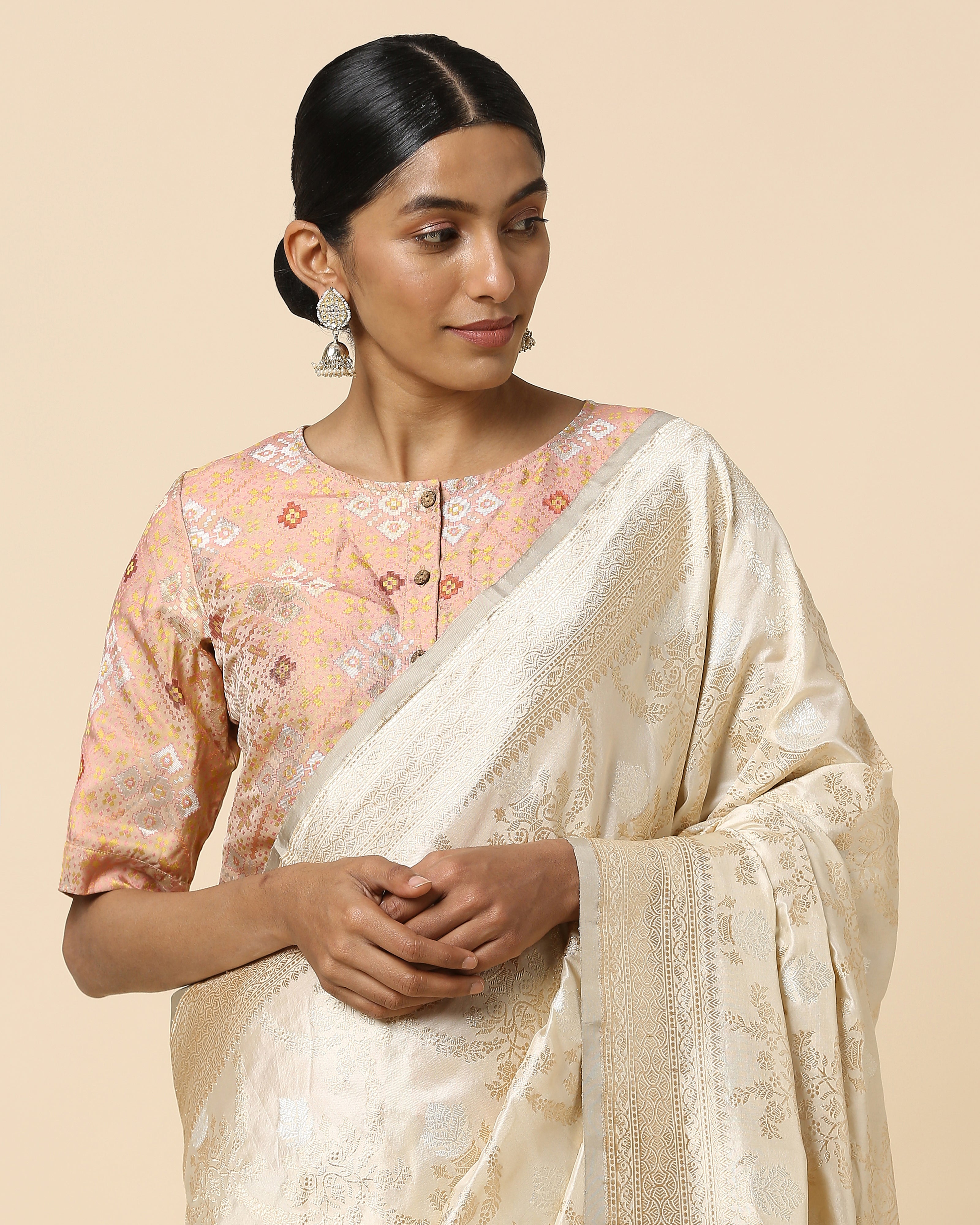 Yousha Banarasi Kadwa Silk Saree