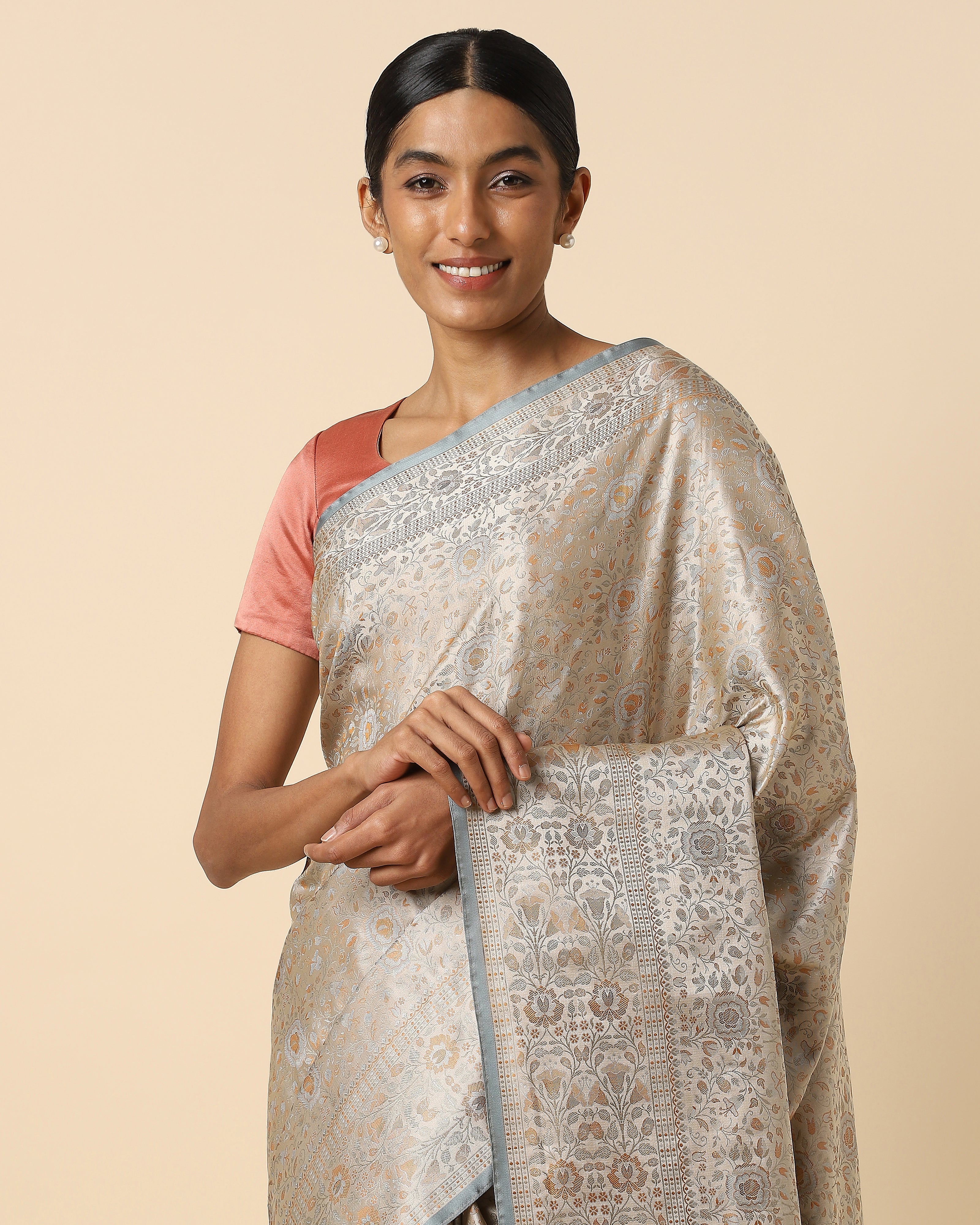 Edhitha Tanchoi Silk Saree