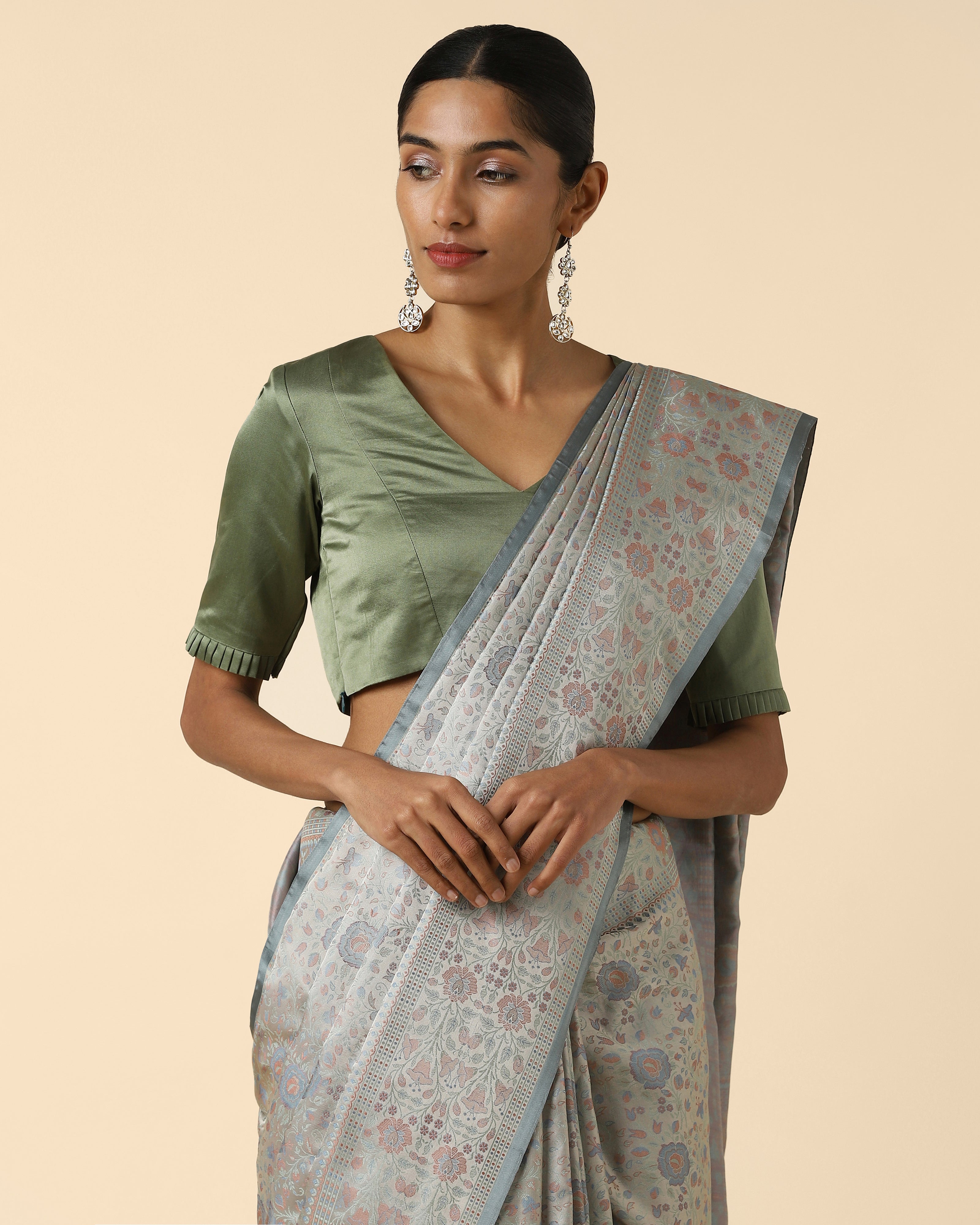 Edhitha Tanchoi Silk Saree