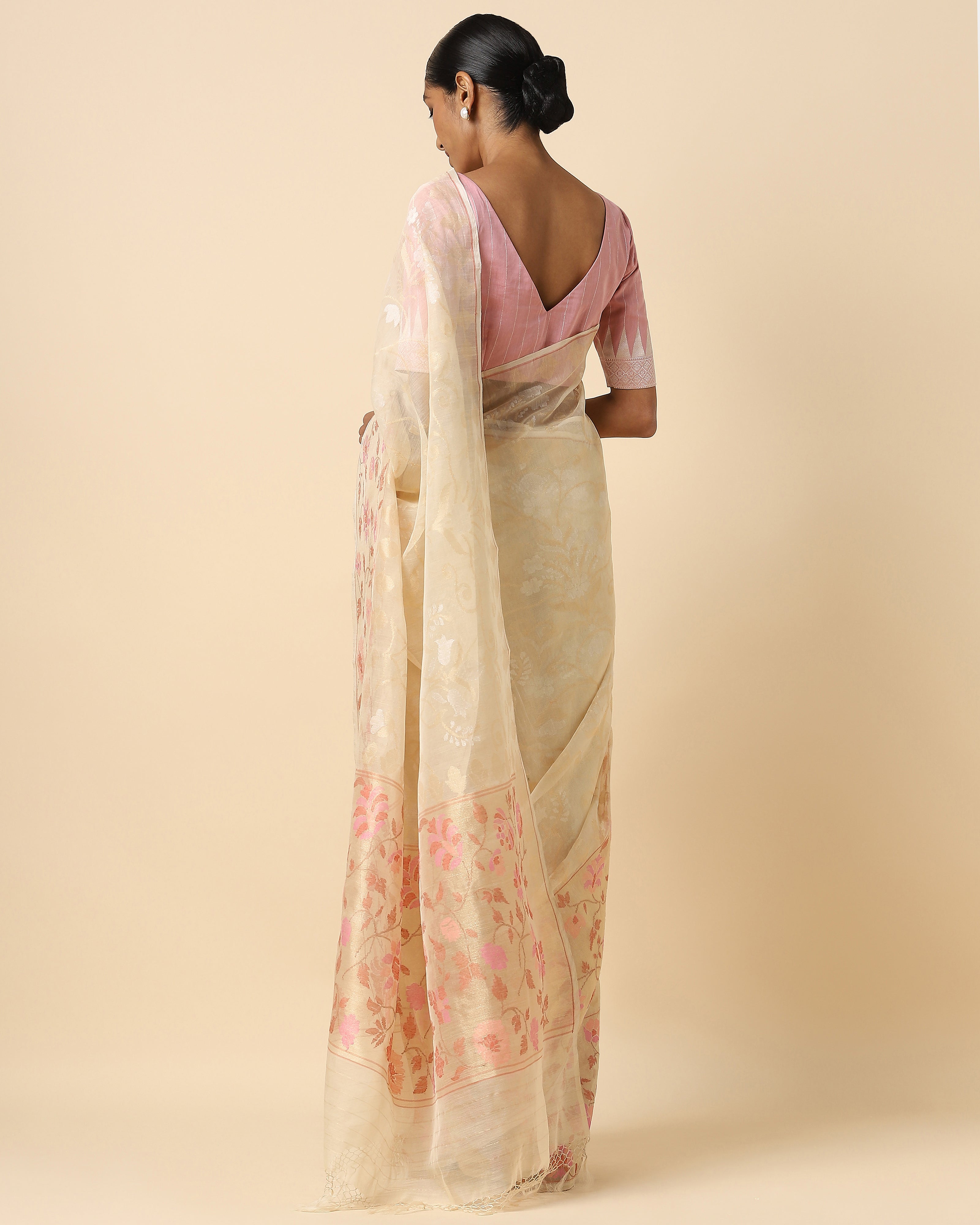 Shalika Jamdani Silk Cotton Saree