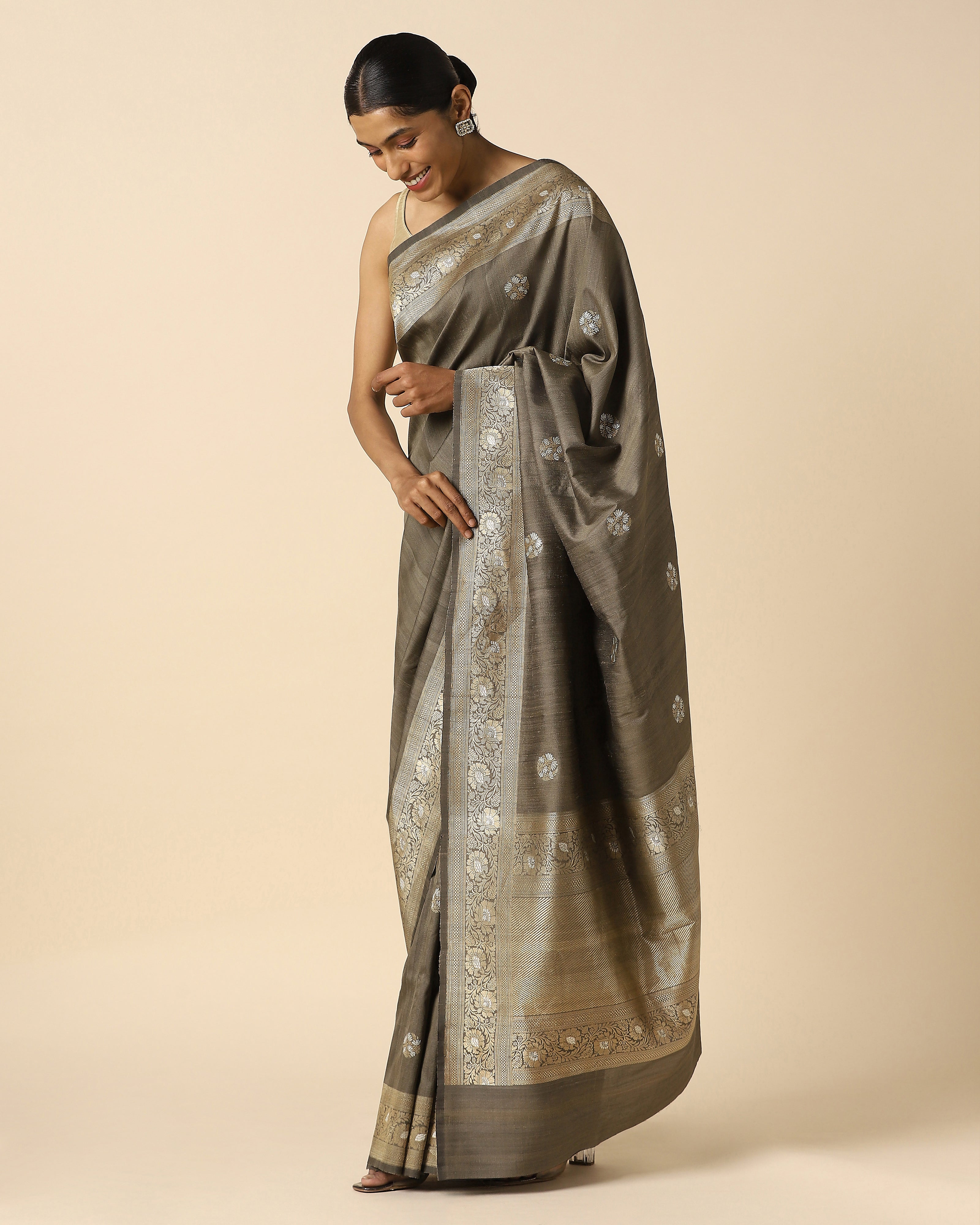 Hansal Banarasi Kadwa Silk Saree