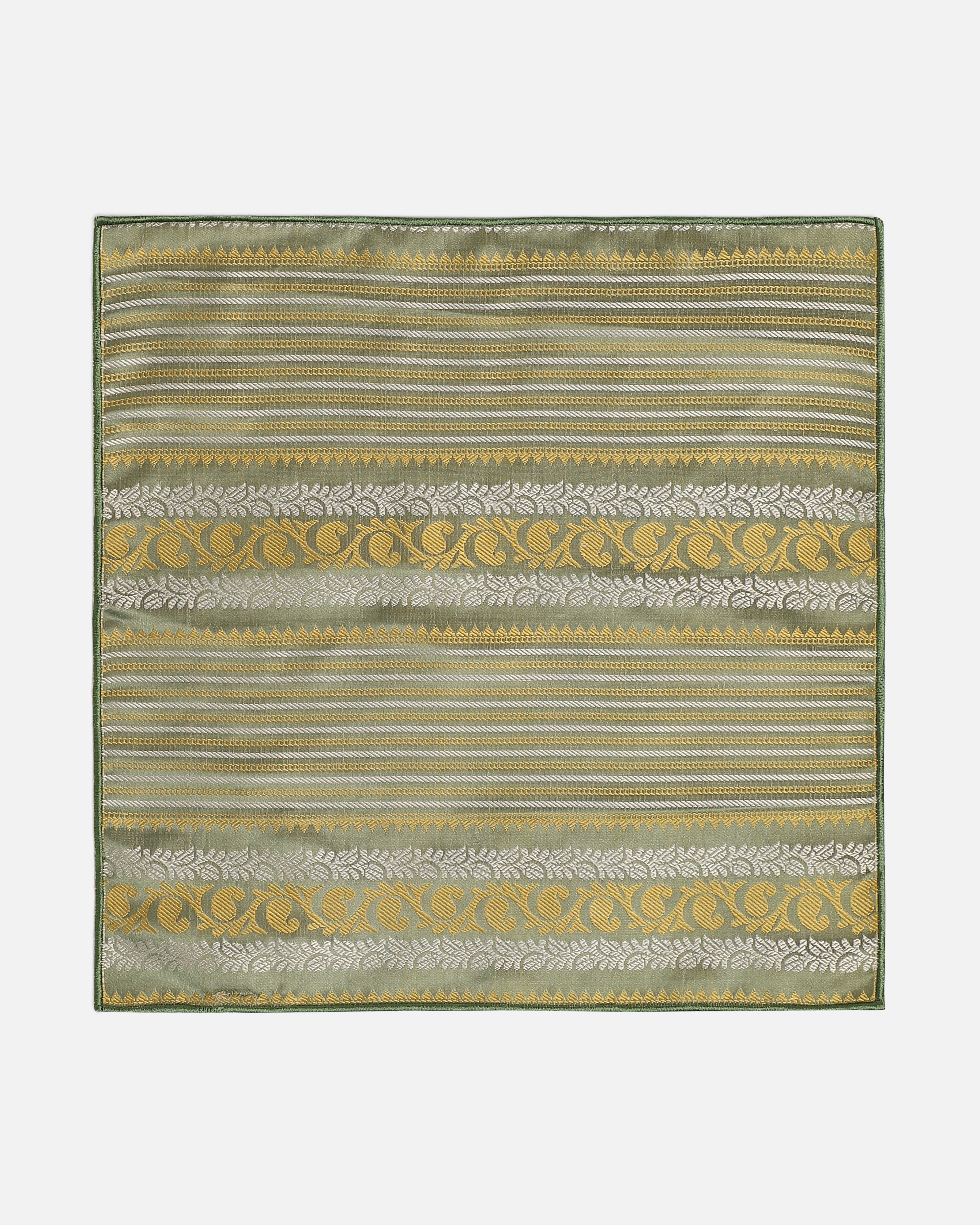 Prabhat Tanchoi Silk Pocket Square