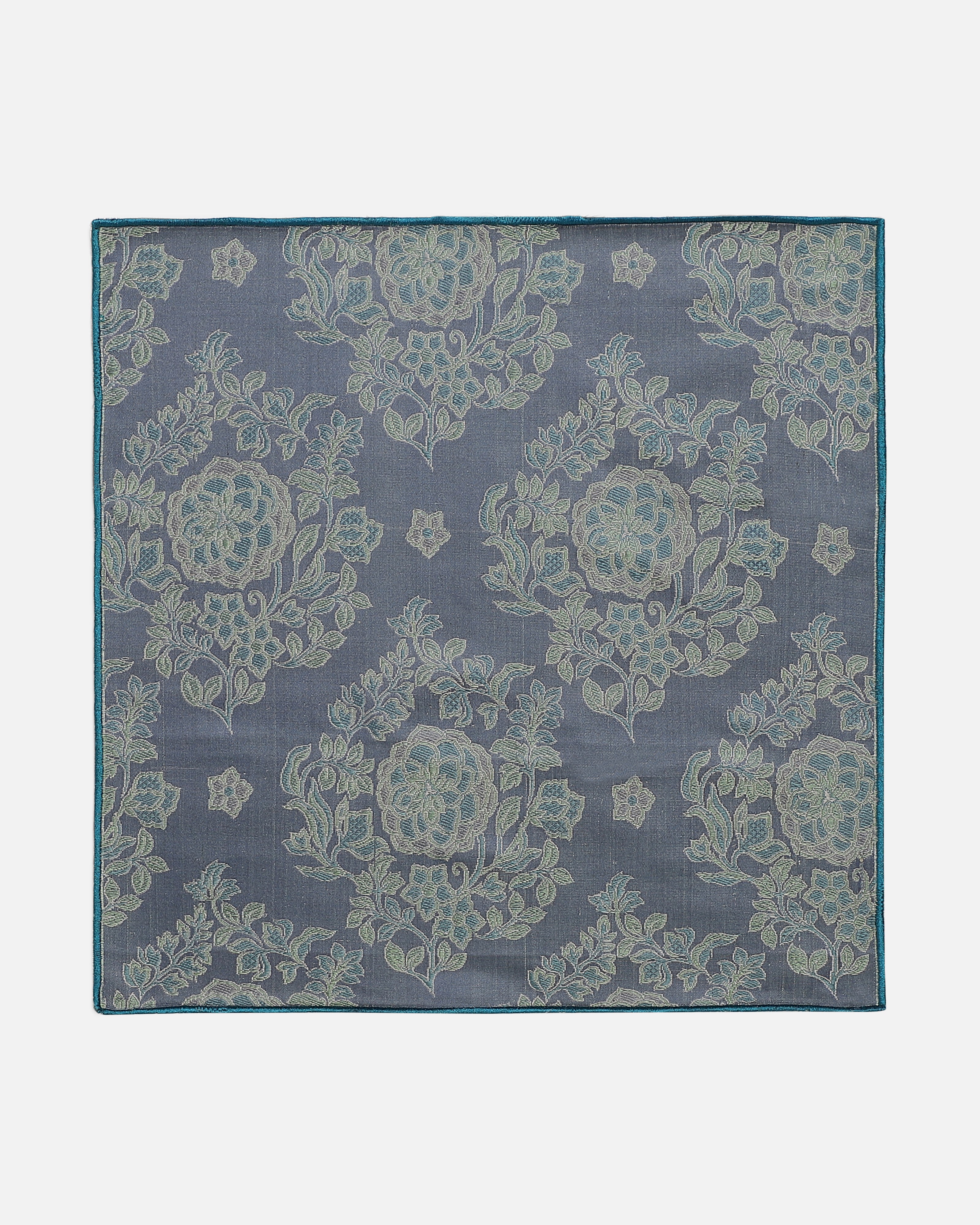 Coromandel Tanchoi Silk Pocket Square