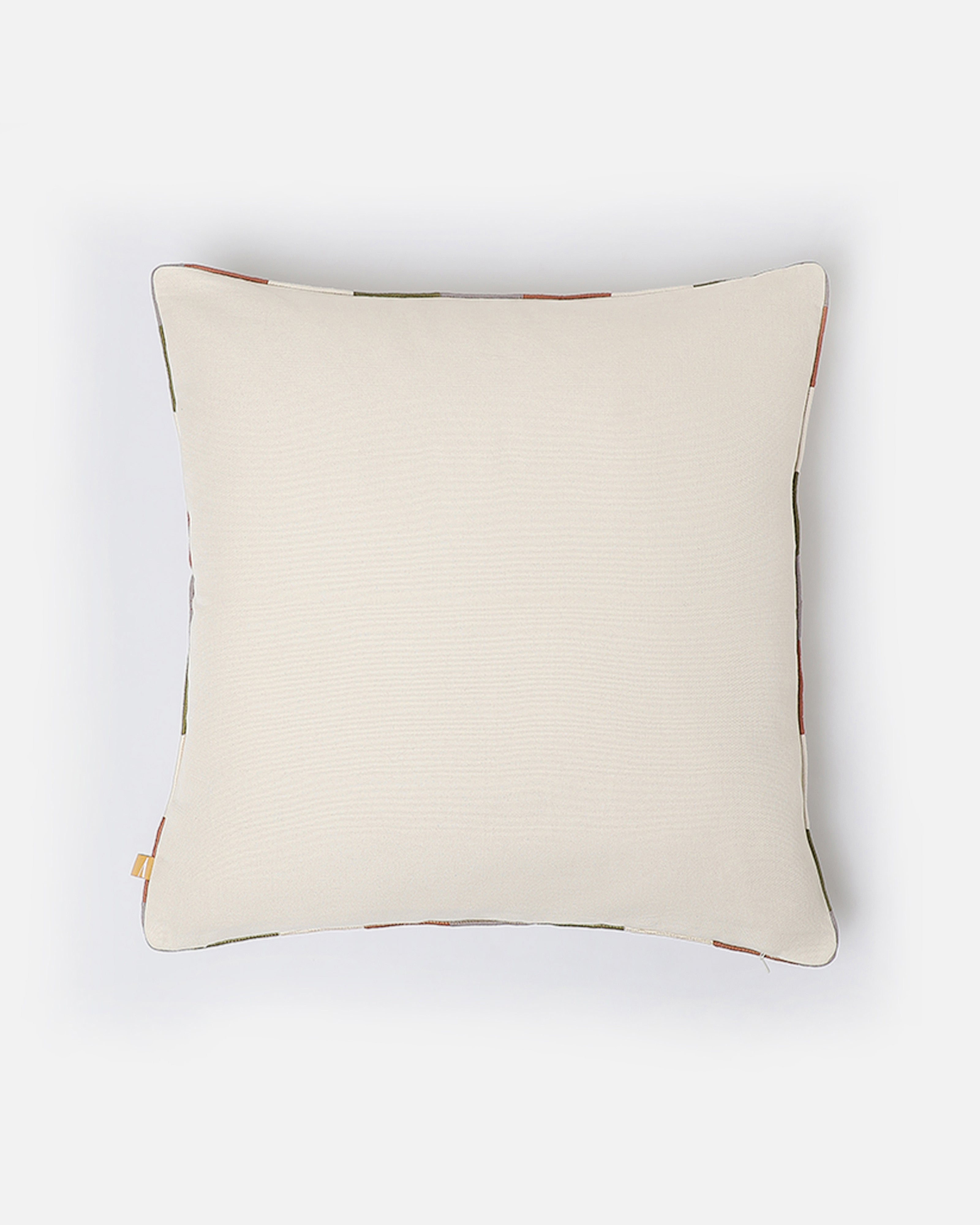 Dia Extra Weft Cotton Cushion Cover