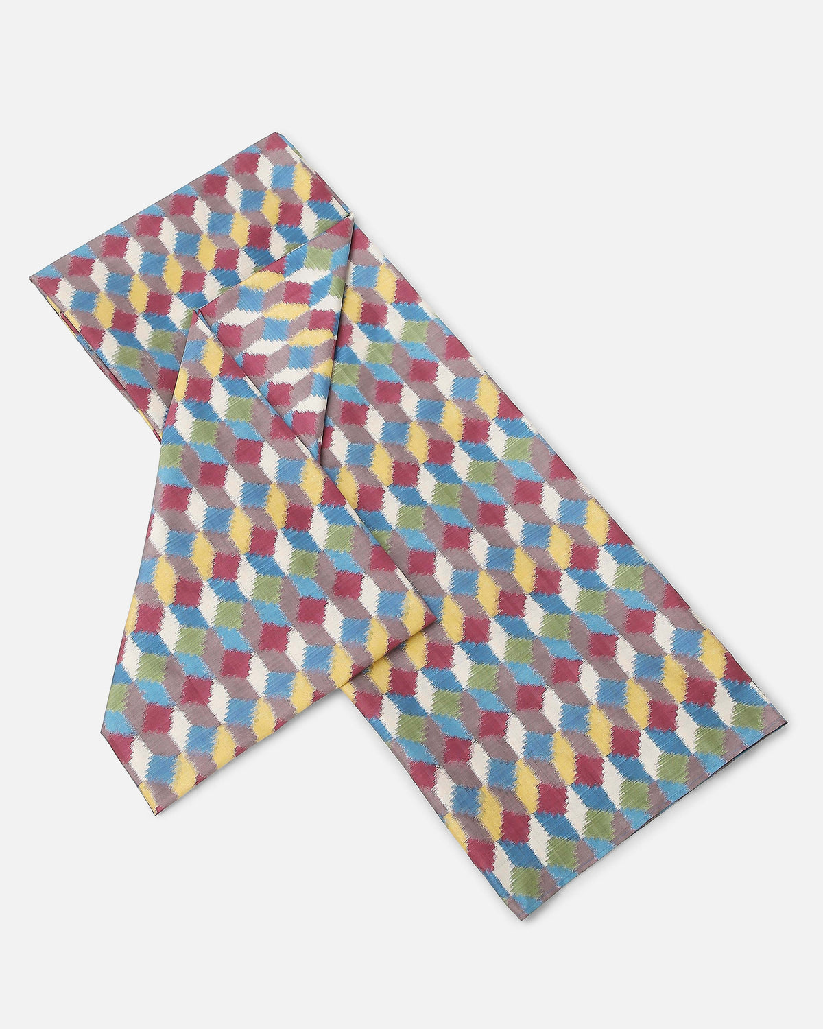 Indra Pochampally Double Ikat Silk Suit Material