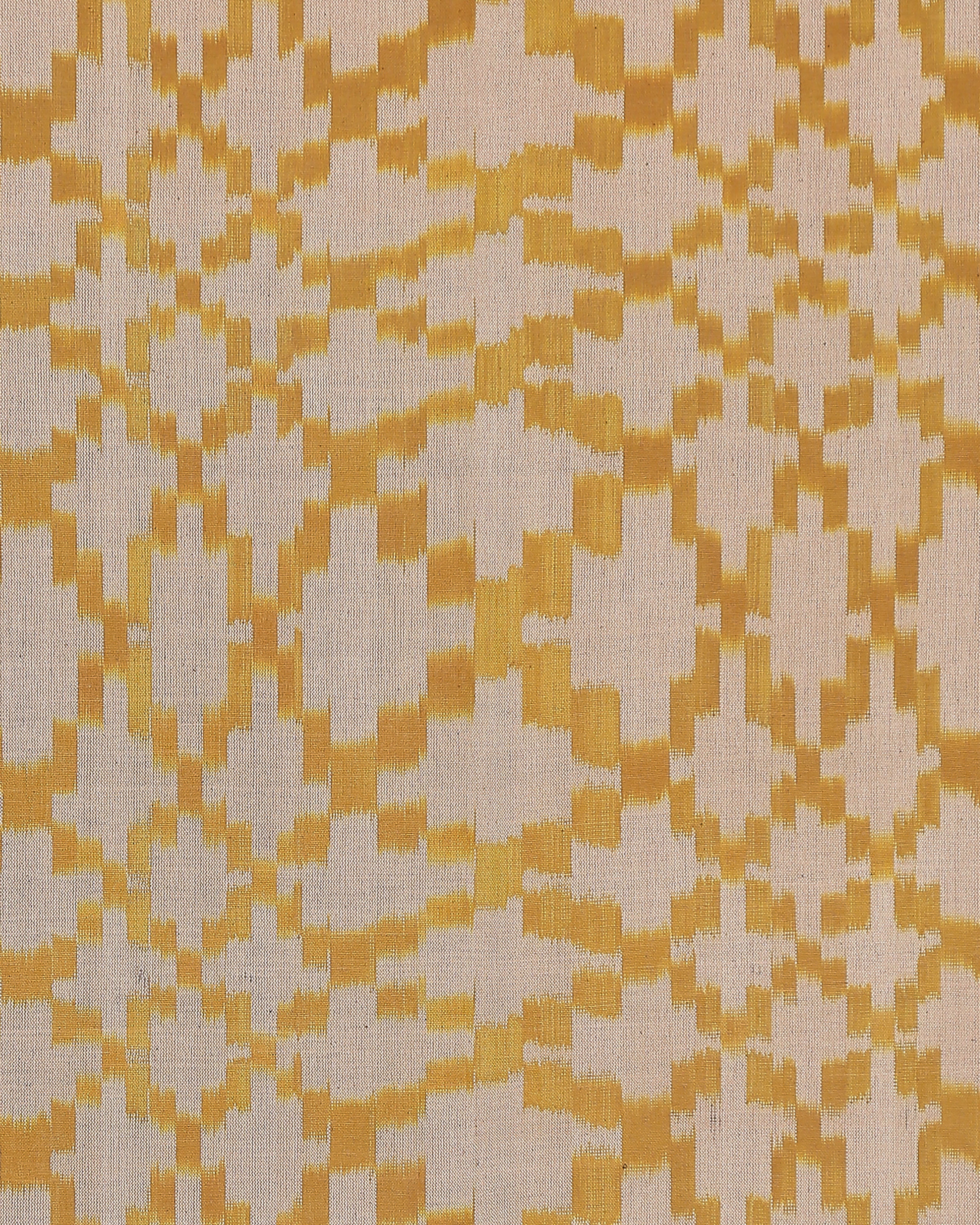 Bubbles Pochampally Warp Ikat Cotton Double Bed Cover