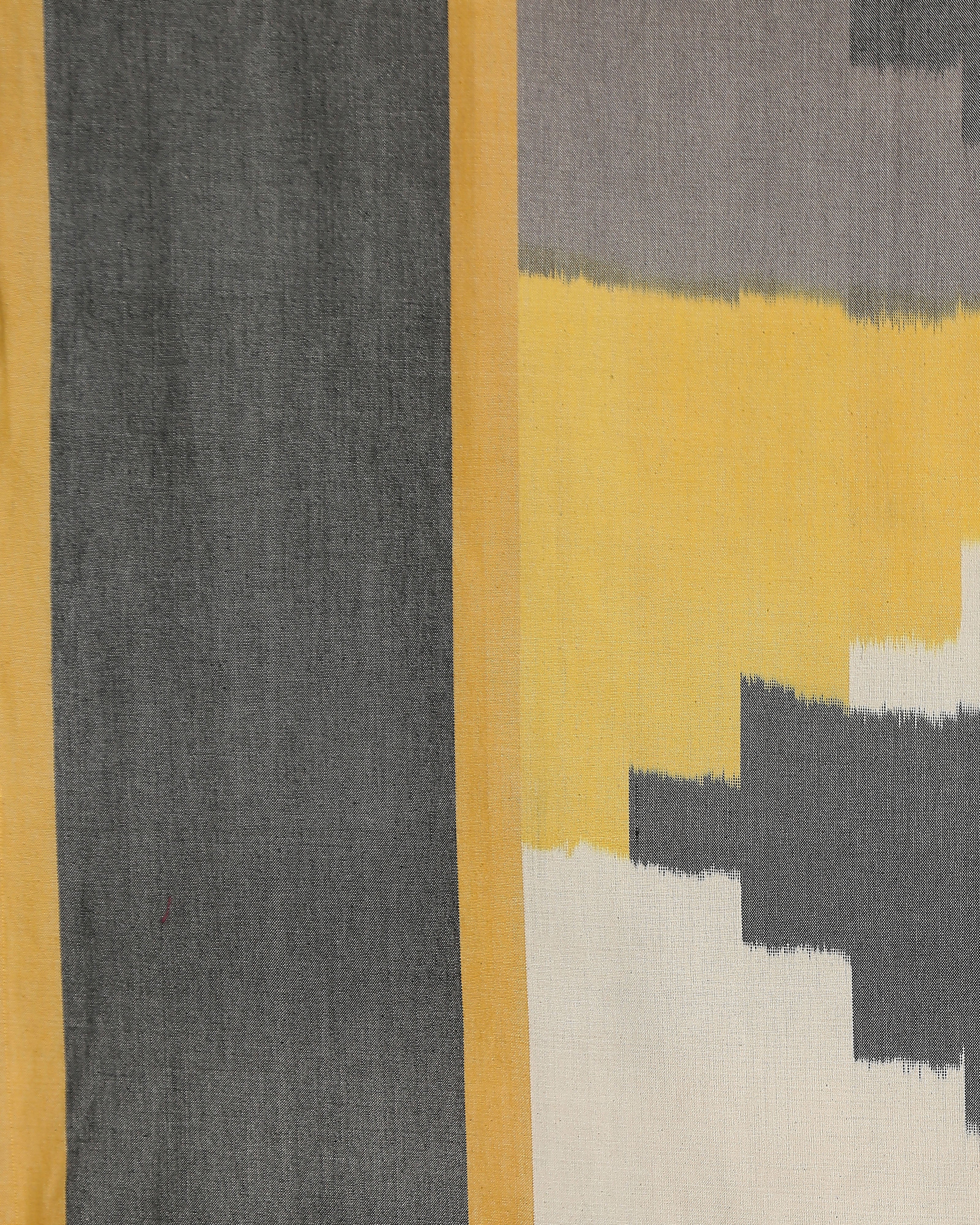 Paso Pochampally Warp Ikat Cotton Double Bed Cover