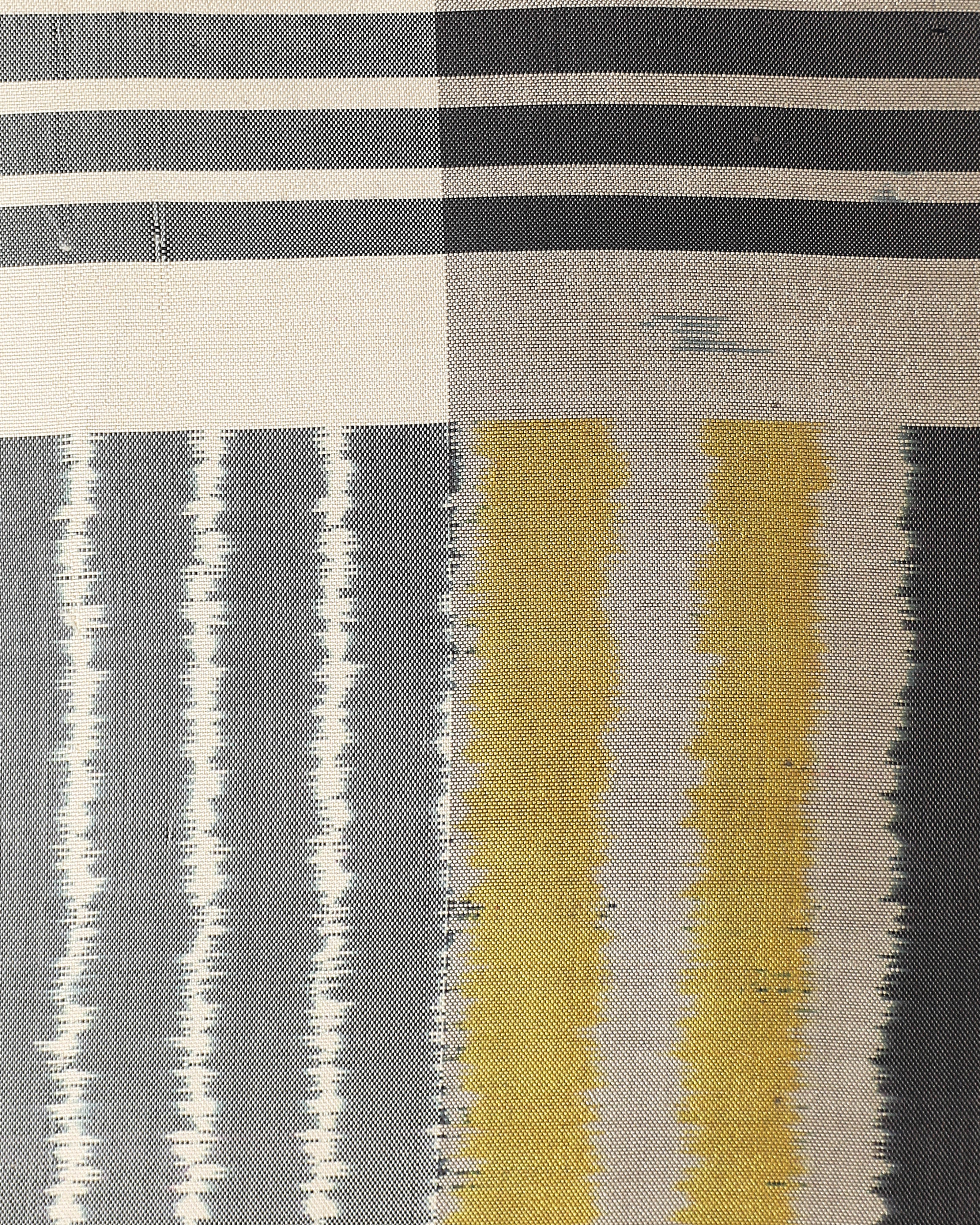 Block Pochampally Weft Ikat Silk Cushion Cover