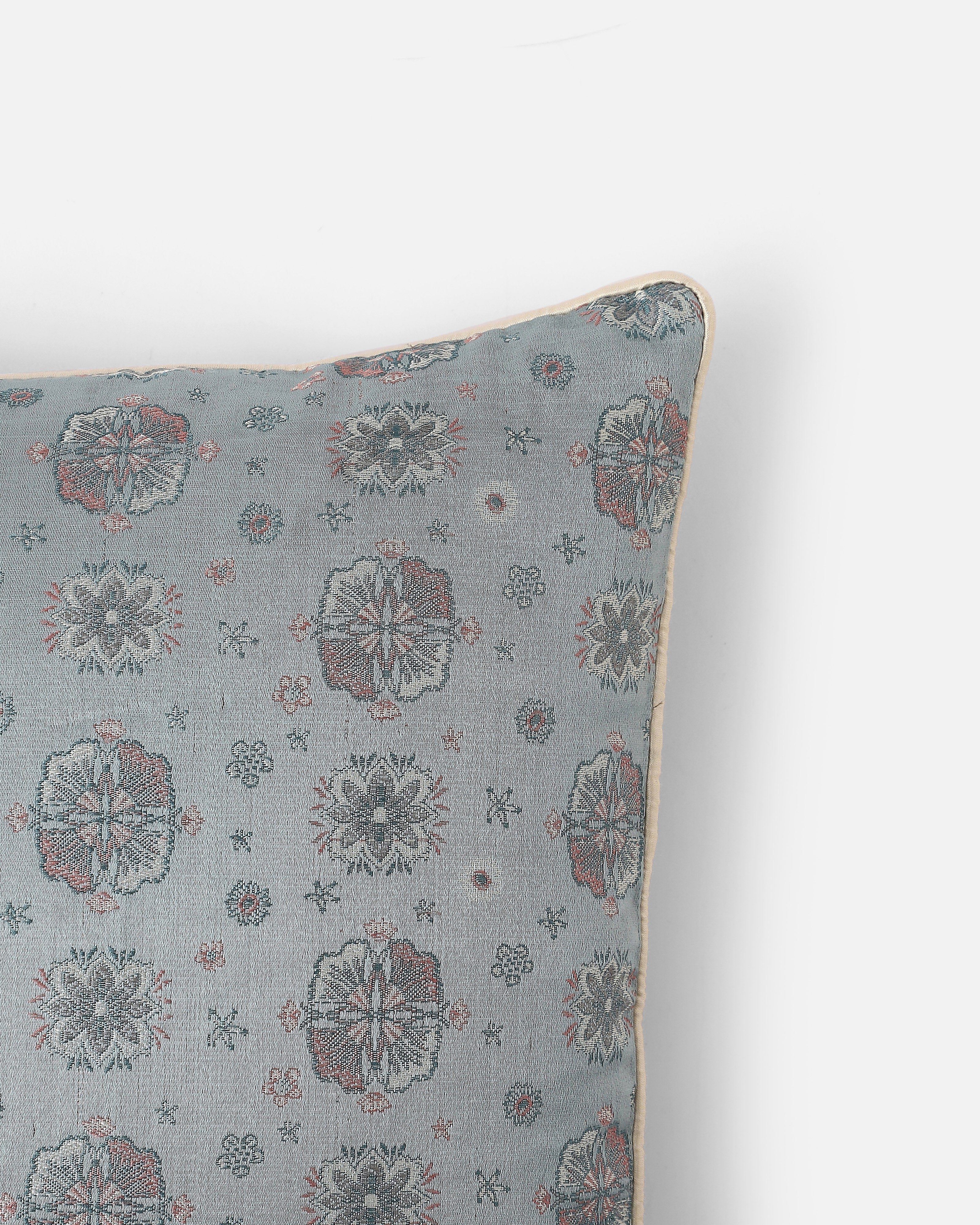 Etoiles Banarasi Tanchoi Silk Cushion Cover