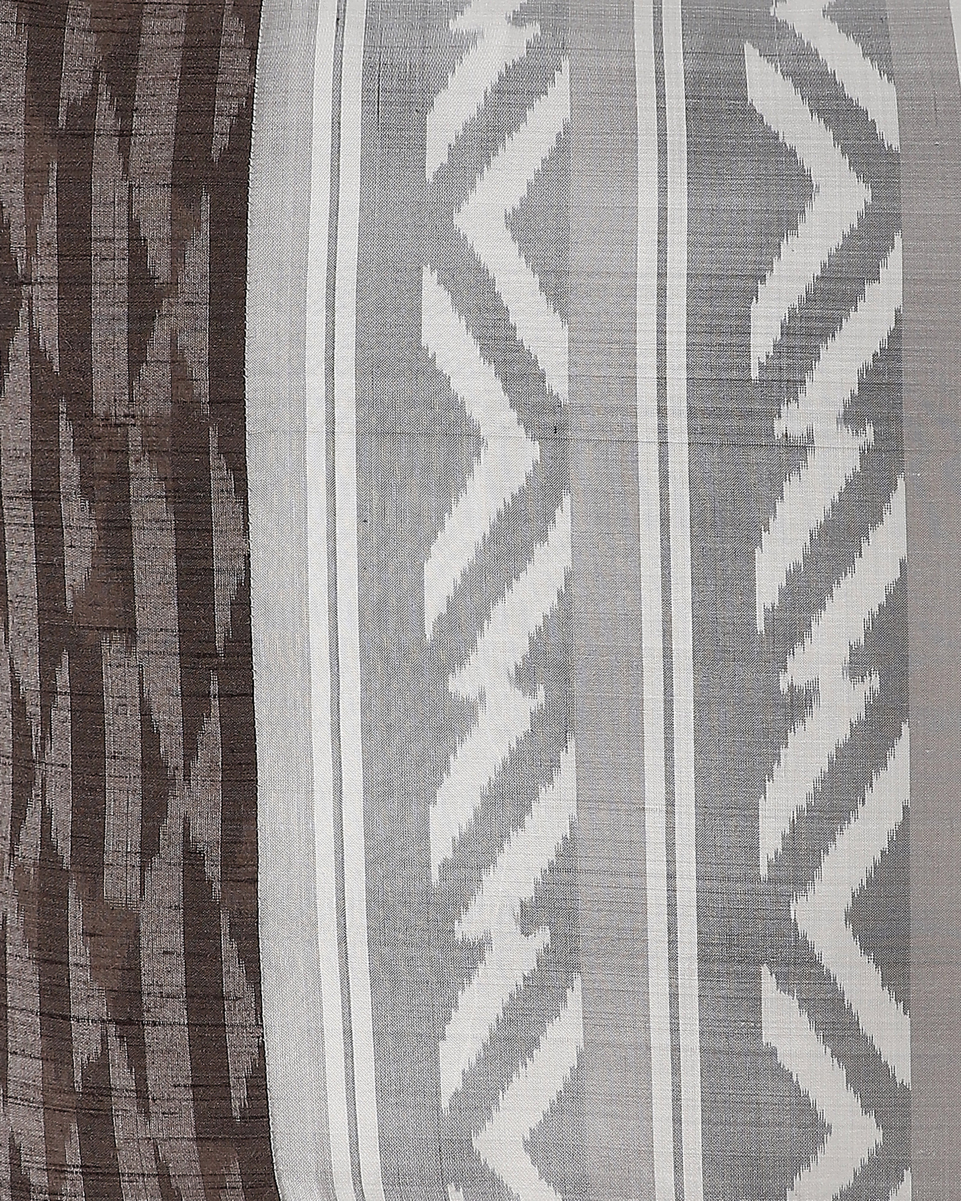 Conan Pochampally Warp Ikat Silk Cushion Cover