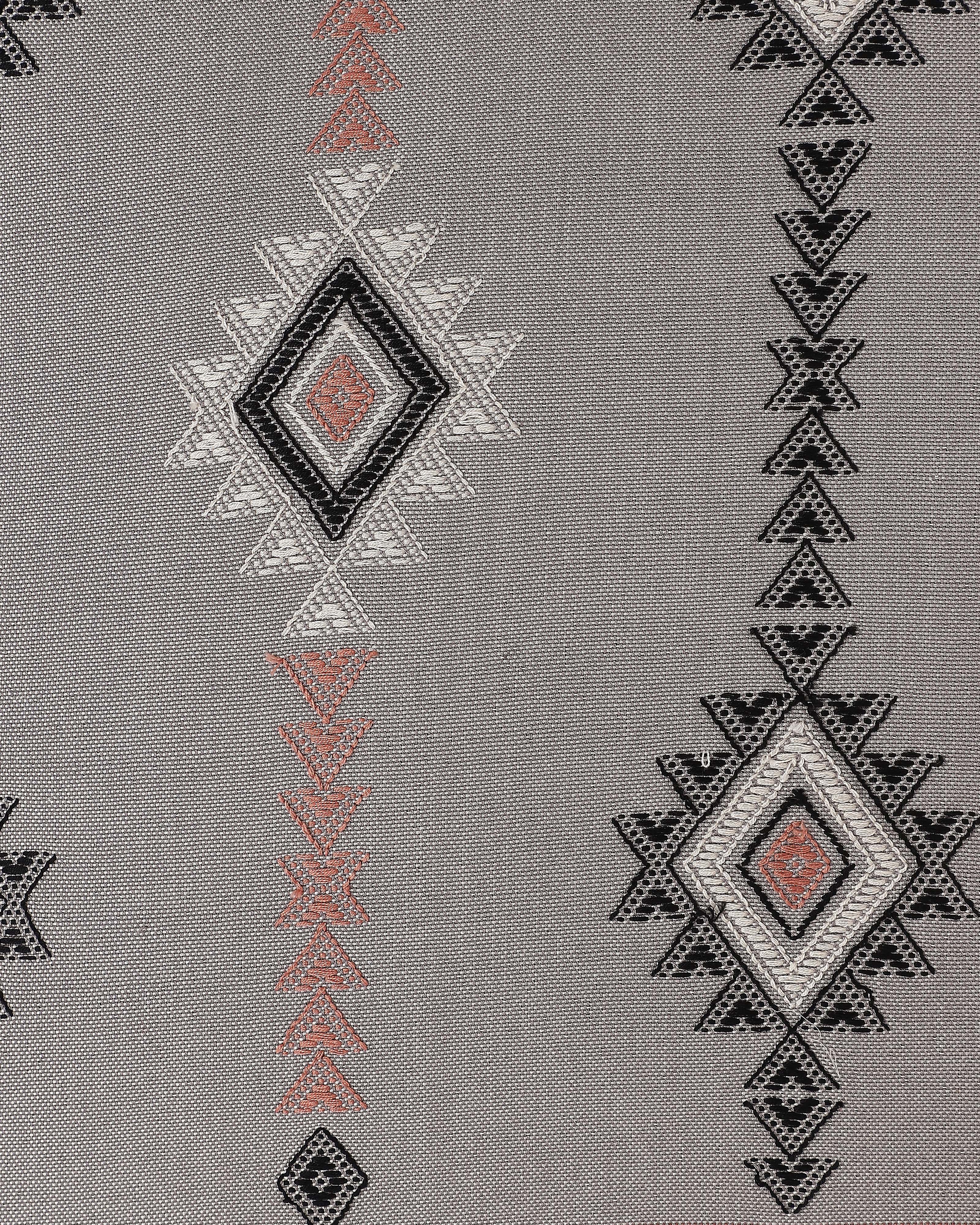 Taani Bhujodi Extra Weft Cotton Cushion Cover