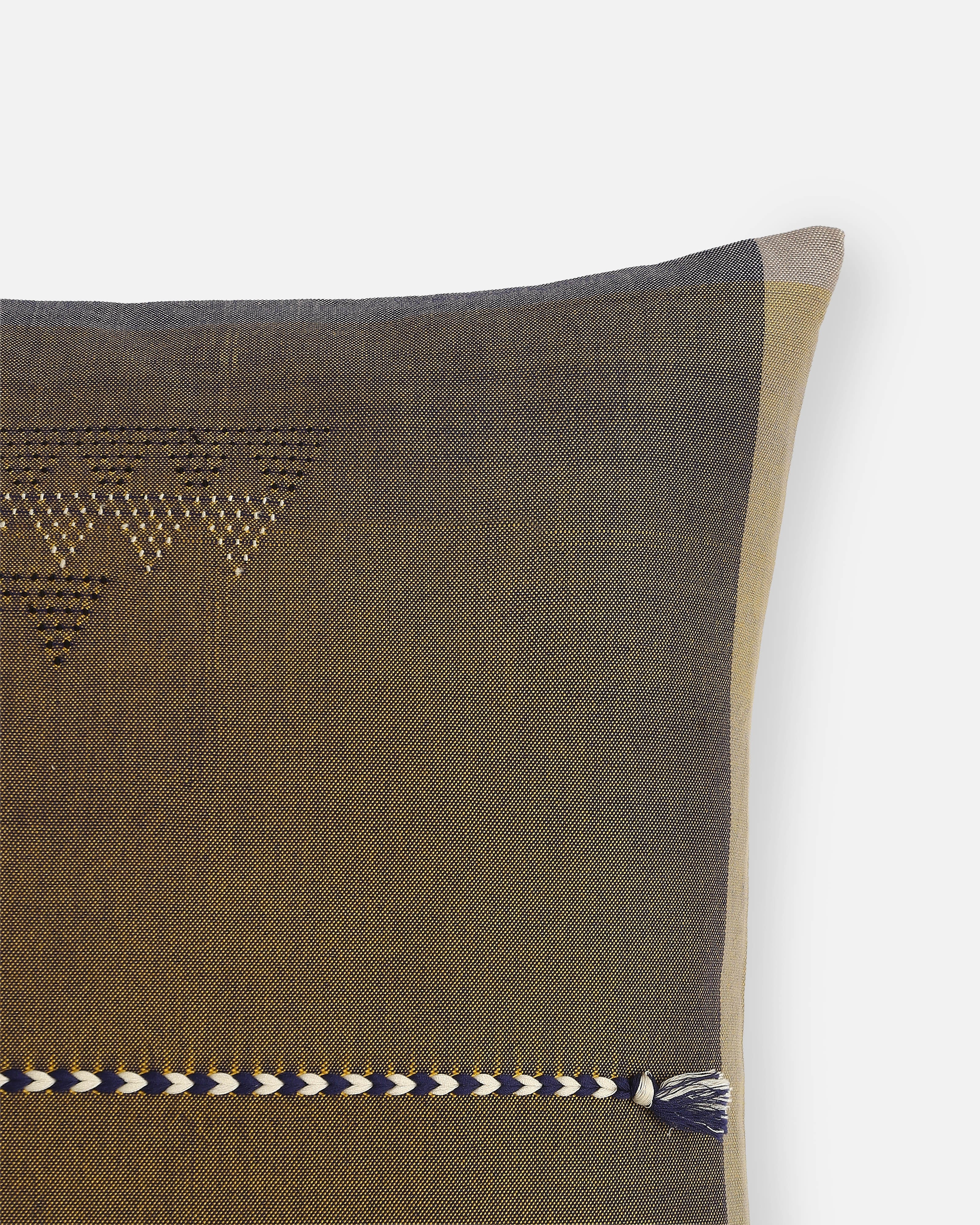 Tempa Bhujodi Tangalia Cotton Cushion Cover