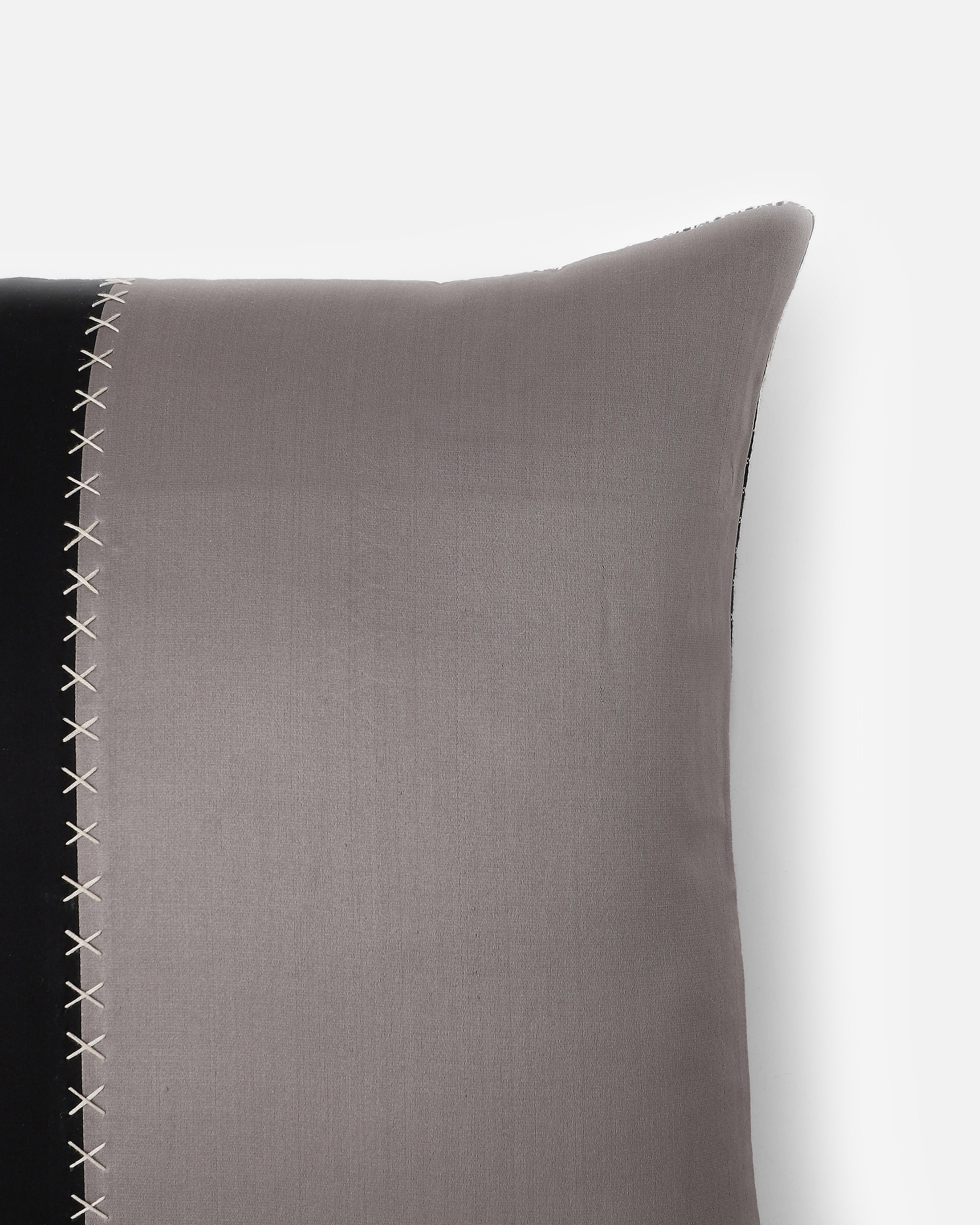 Cruz Banarasi Satin Silk Cotton Cushion Cover