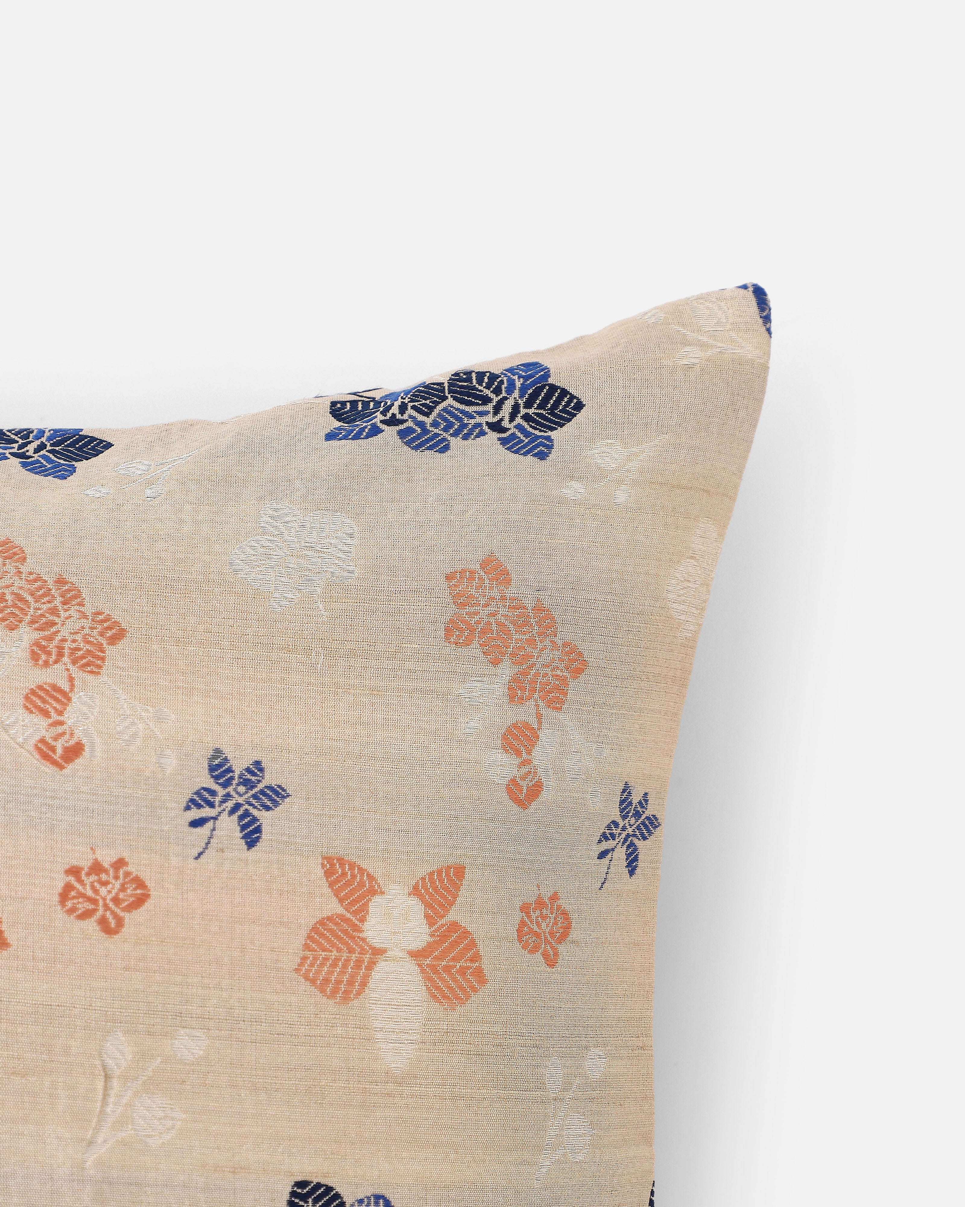 Fana Banarasi Fekwa Silk Cushion Cover