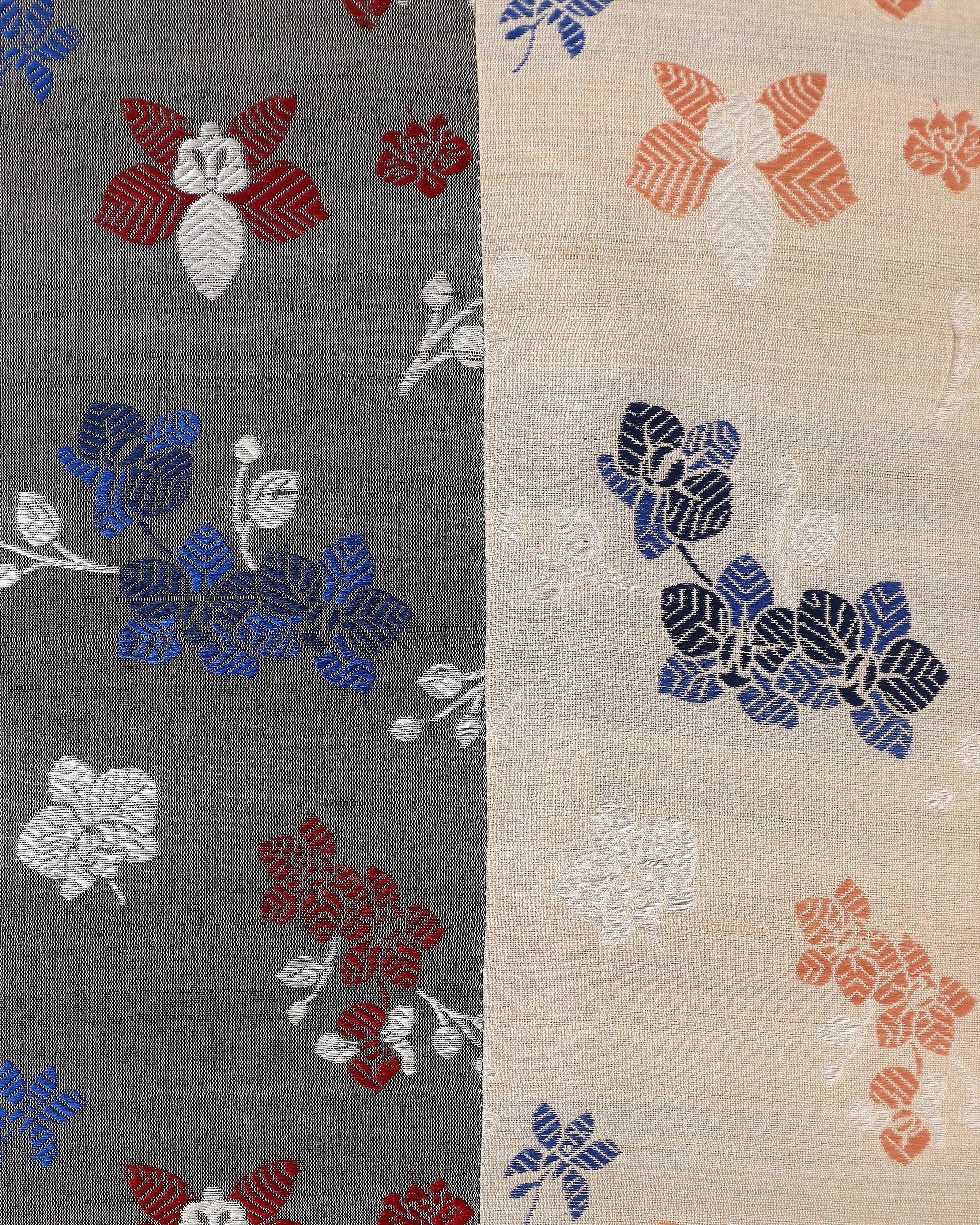 Fana Banarasi Fekwa Silk Cushion Cover