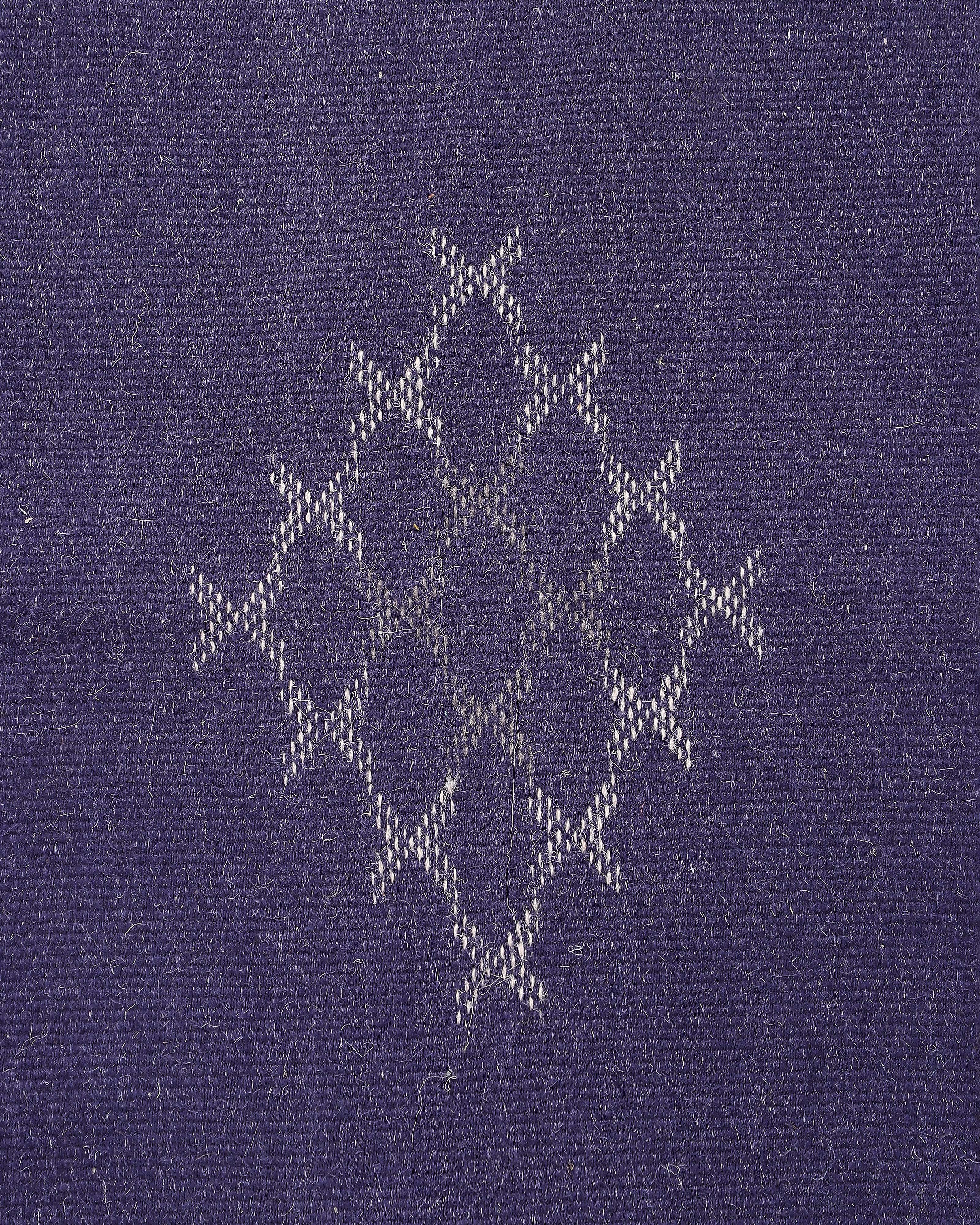 Zara Bhujodi Extra Weft Cotton Wool Rug