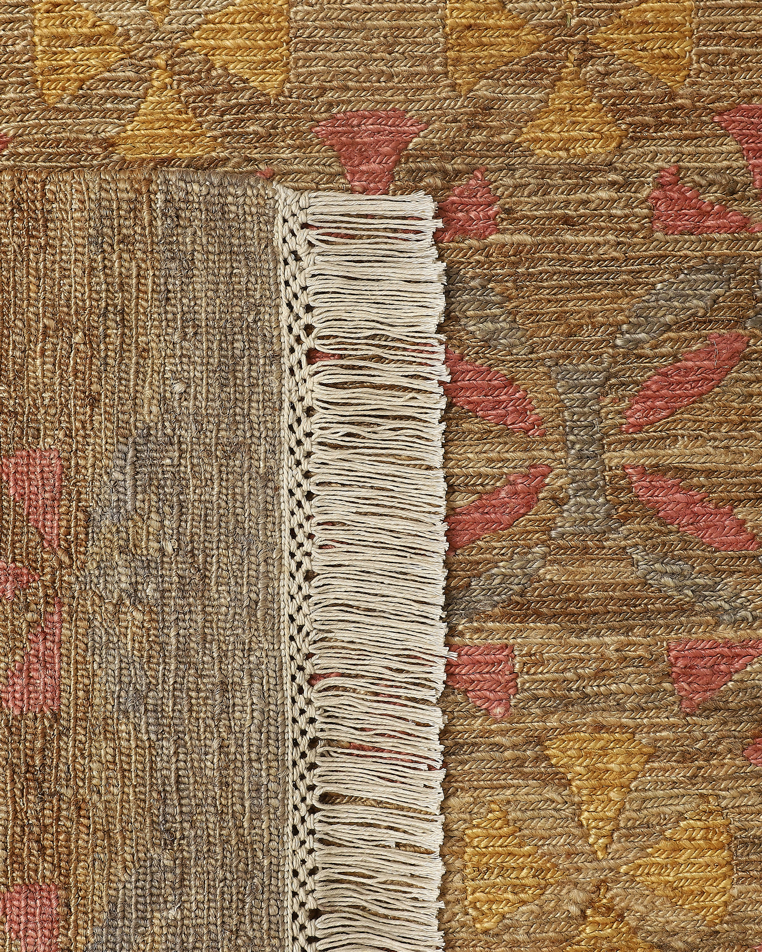 Pop Bhadohi Soumak Cotton Jute Rug