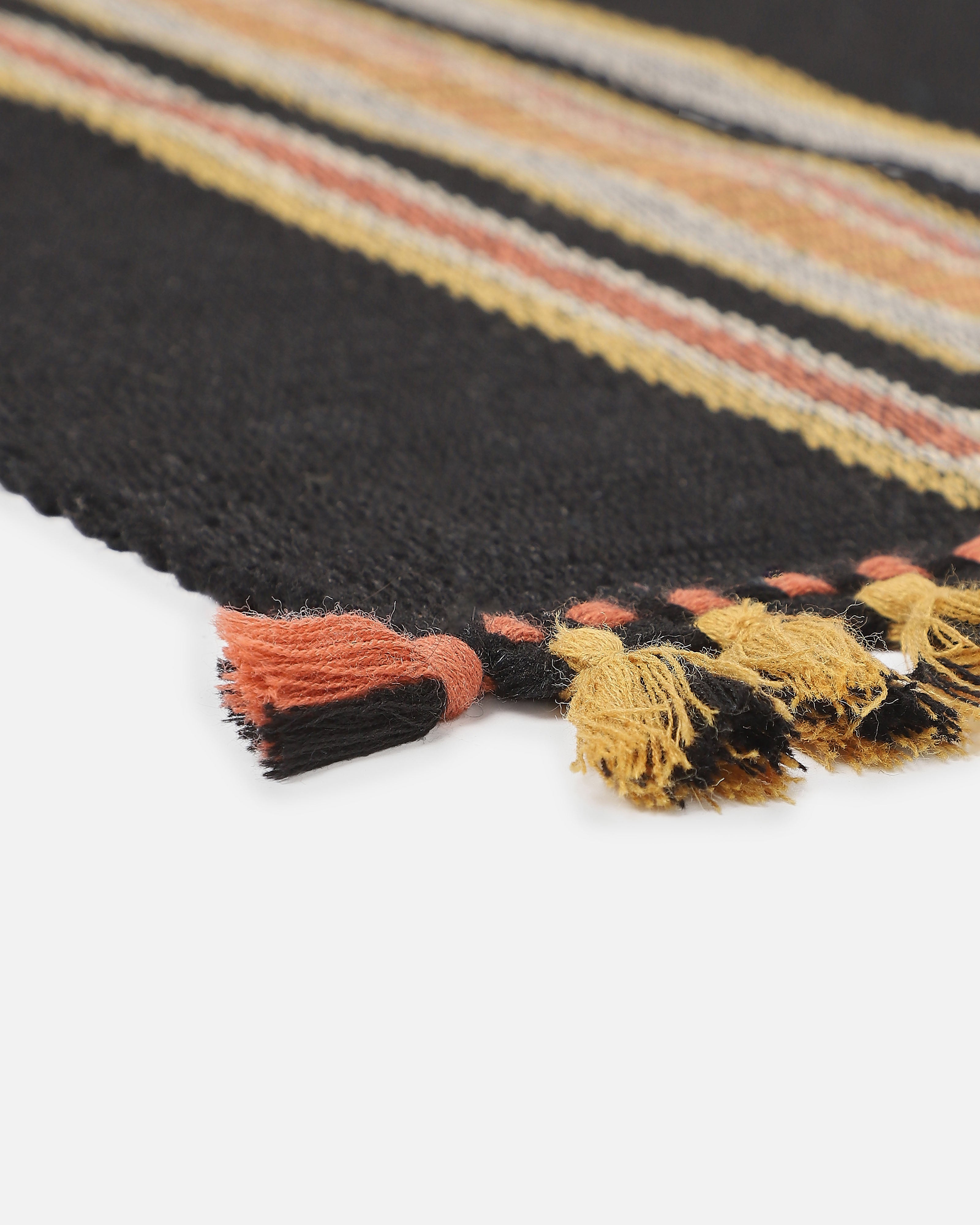 Leena Bhujodi Extra Weft Woolen Rug